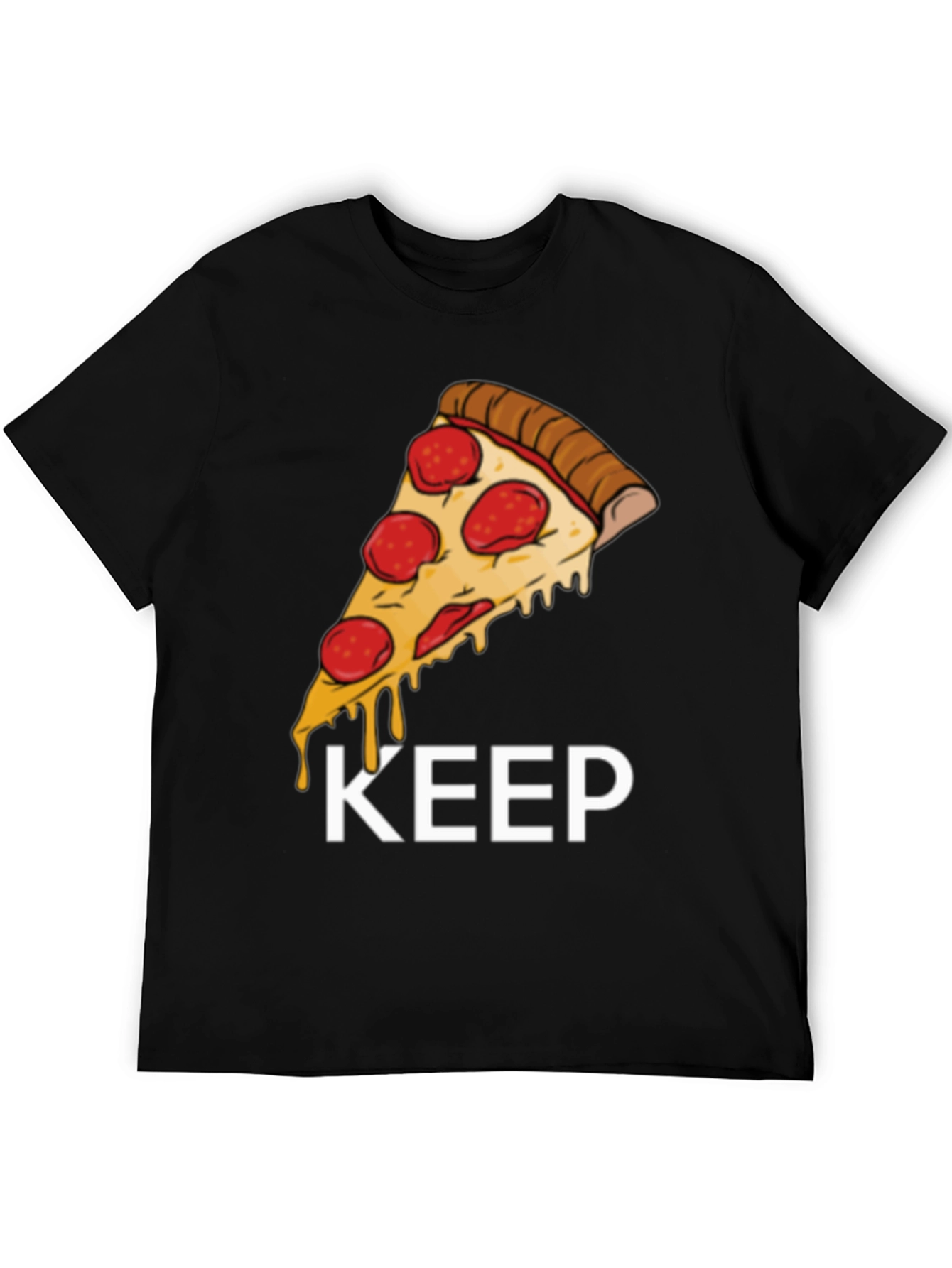 Pizza Slice Graphic Tee - Keep It Cheesy!