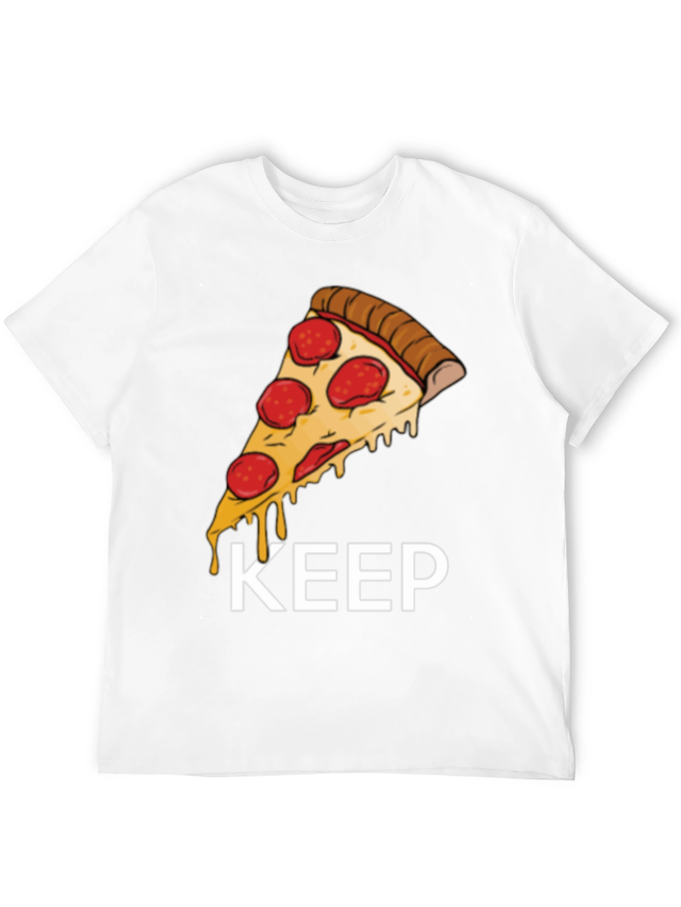 Pizza Slice Graphic Tee - Keep It Cheesy!