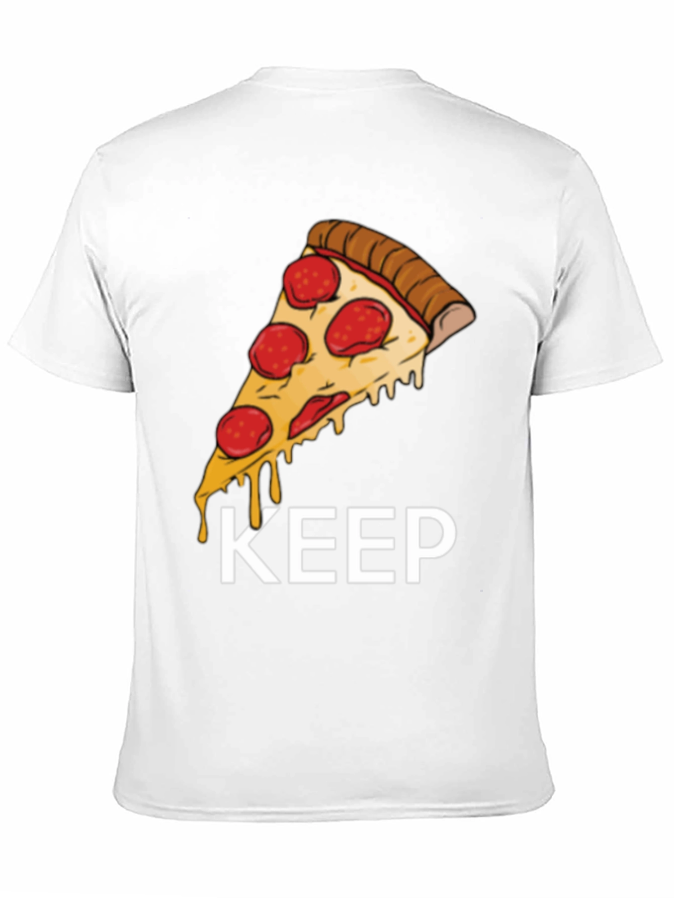 Pizza Slice Graphic Tee - Keep It Cheesy!
