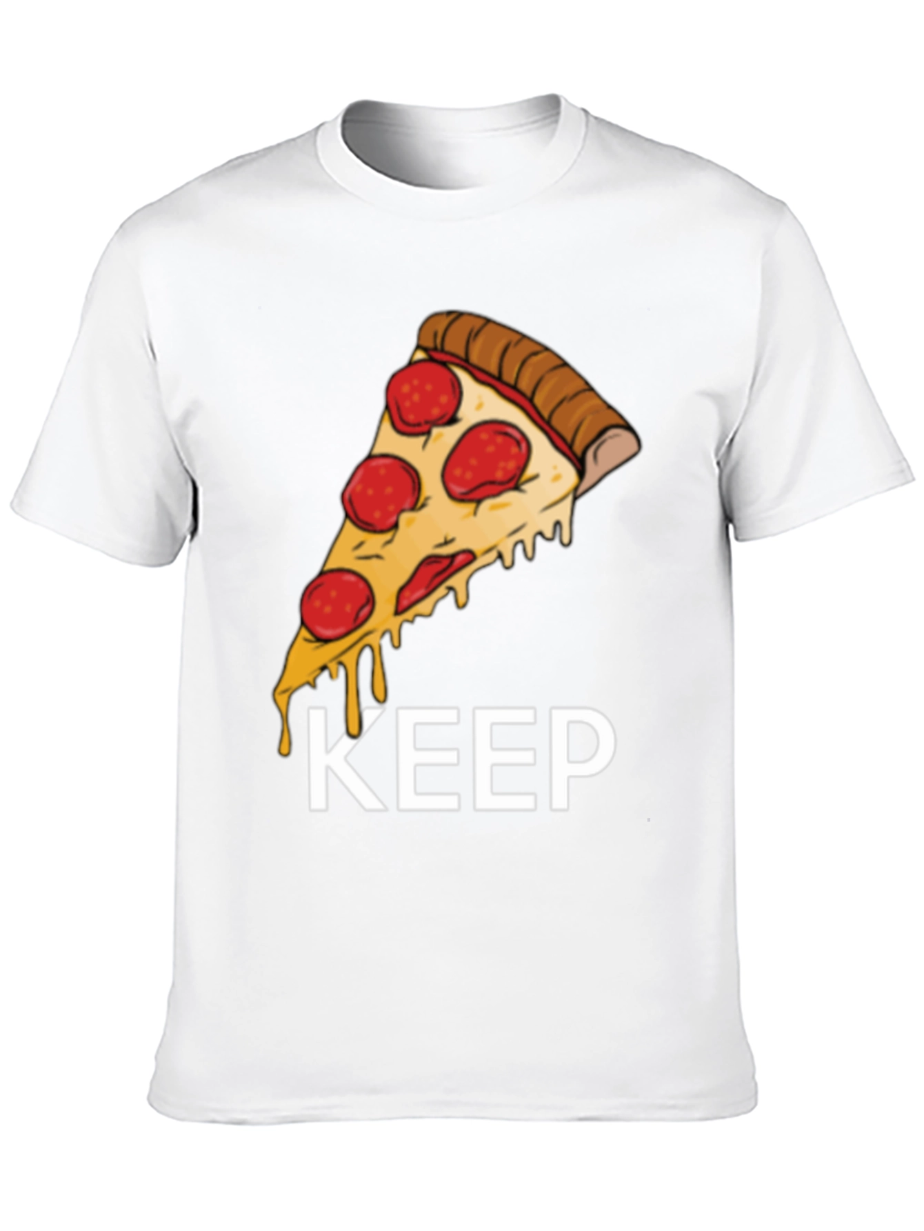 Pizza Slice Graphic Tee - Keep It Cheesy!
