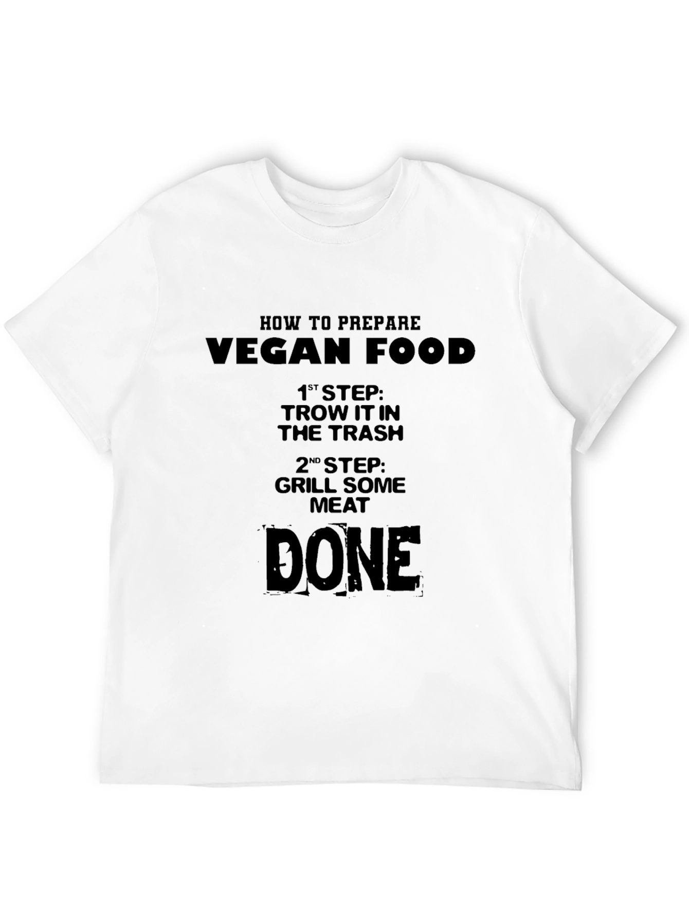 Vegan Food Preparation T-Shirt
