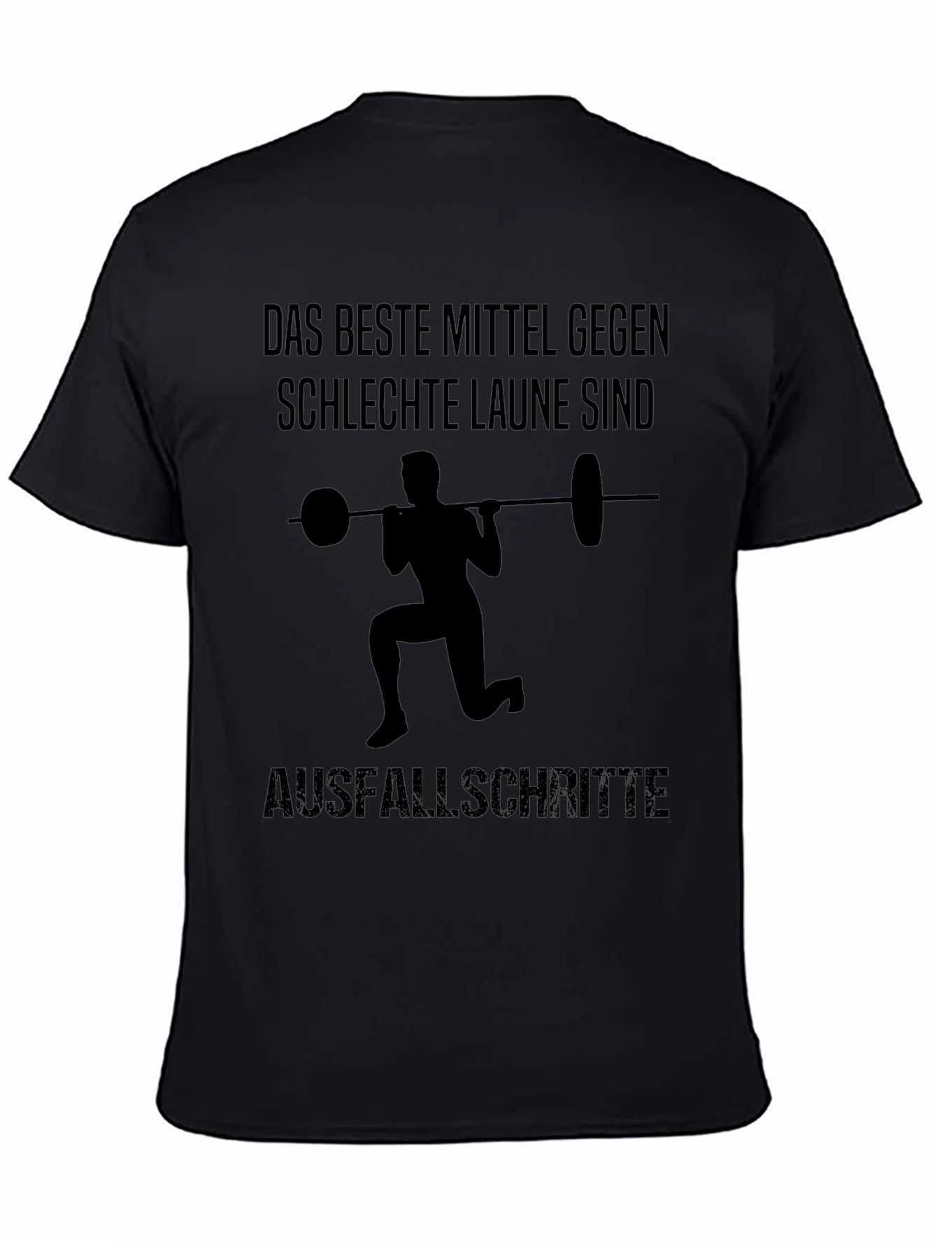 Humorous Weightlifting Tee - Good Mood Remedy