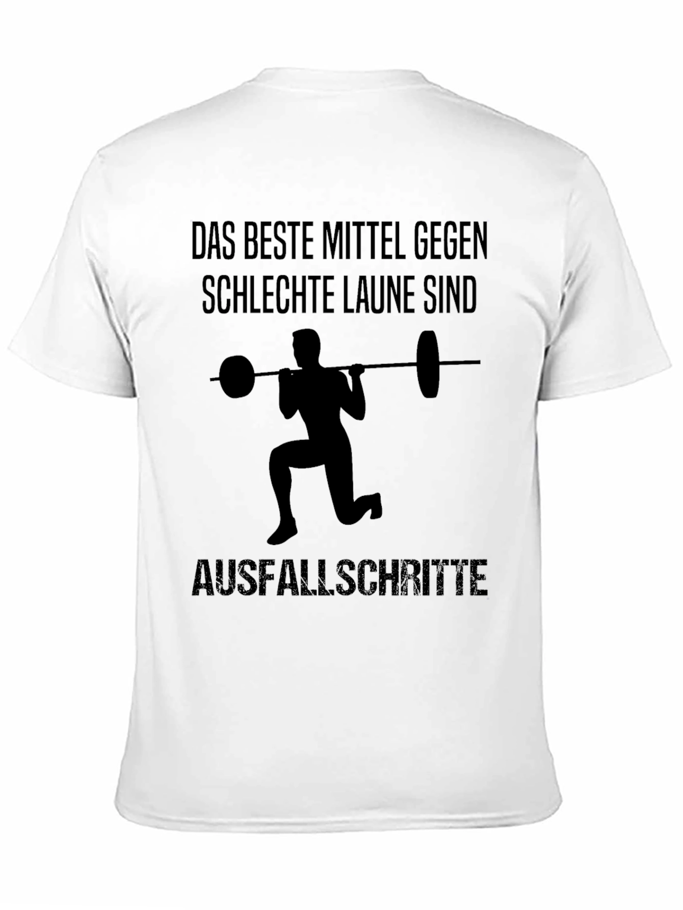 Humorous Weightlifting Tee - Good Mood Remedy