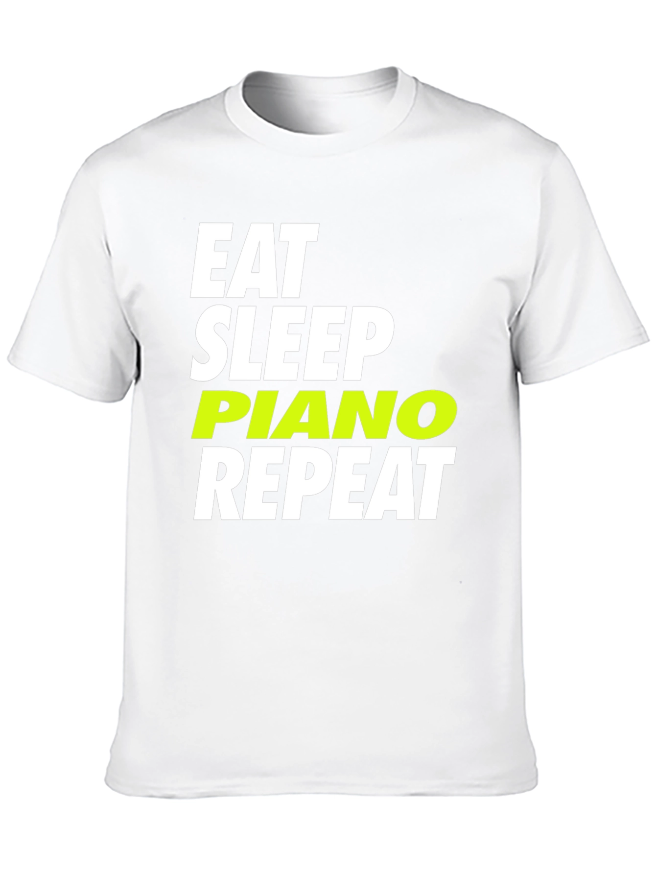 Eat Sleep Piano Repeat T-Shirt