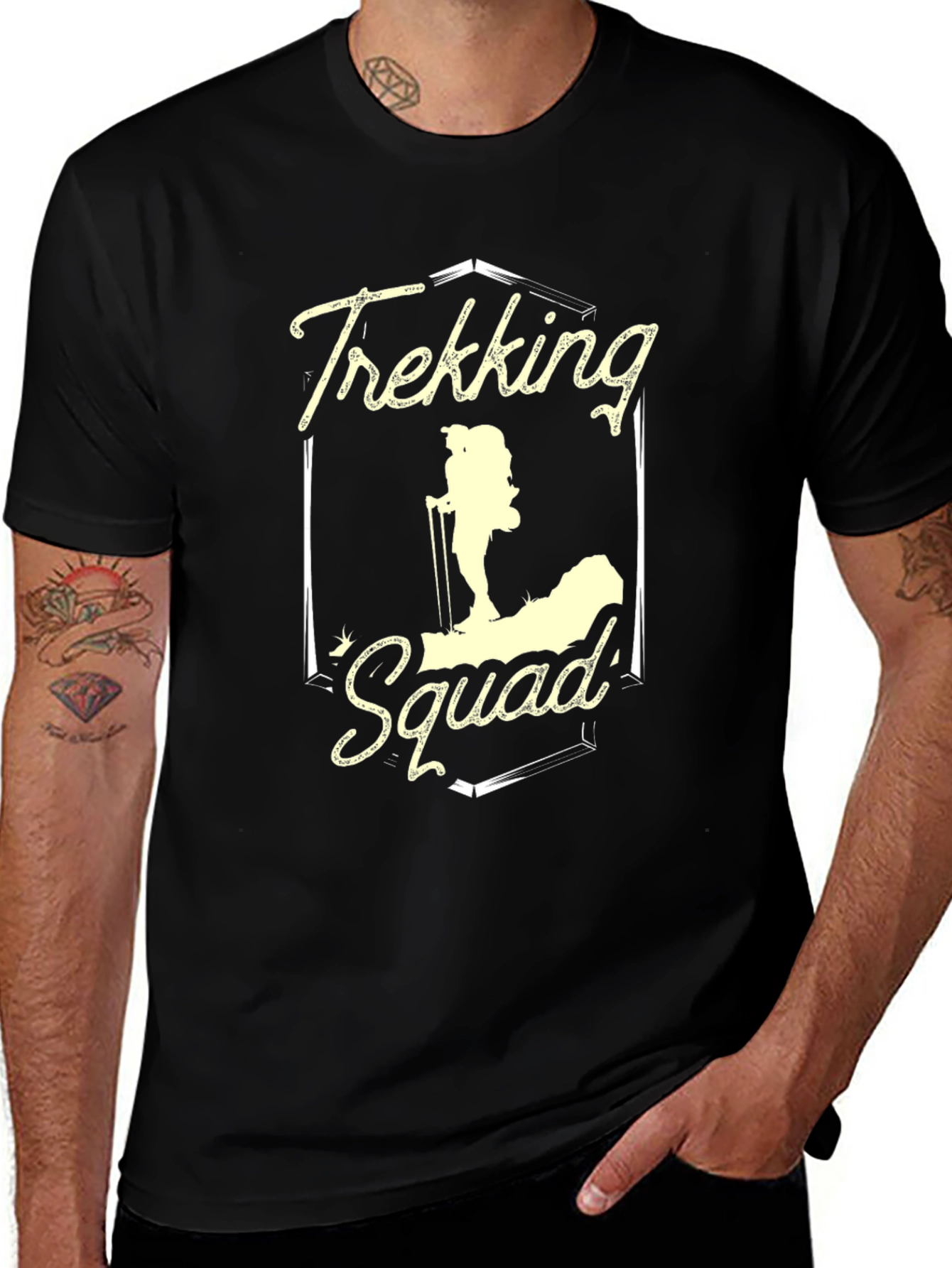 Trekking Squad Graphic Tee - Adventure Ready Comfort