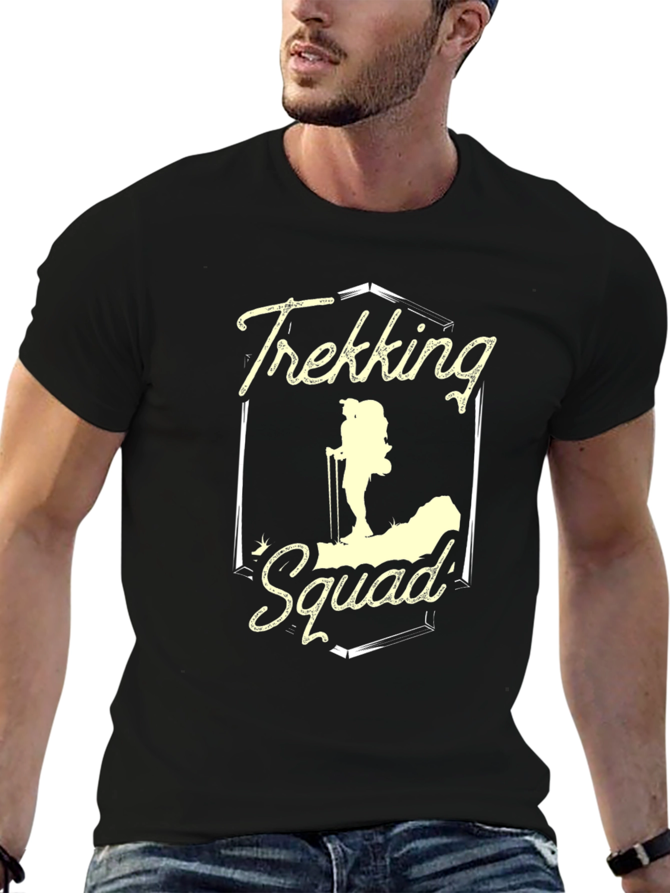 Trekking Squad Graphic Tee - Adventure Ready Comfort