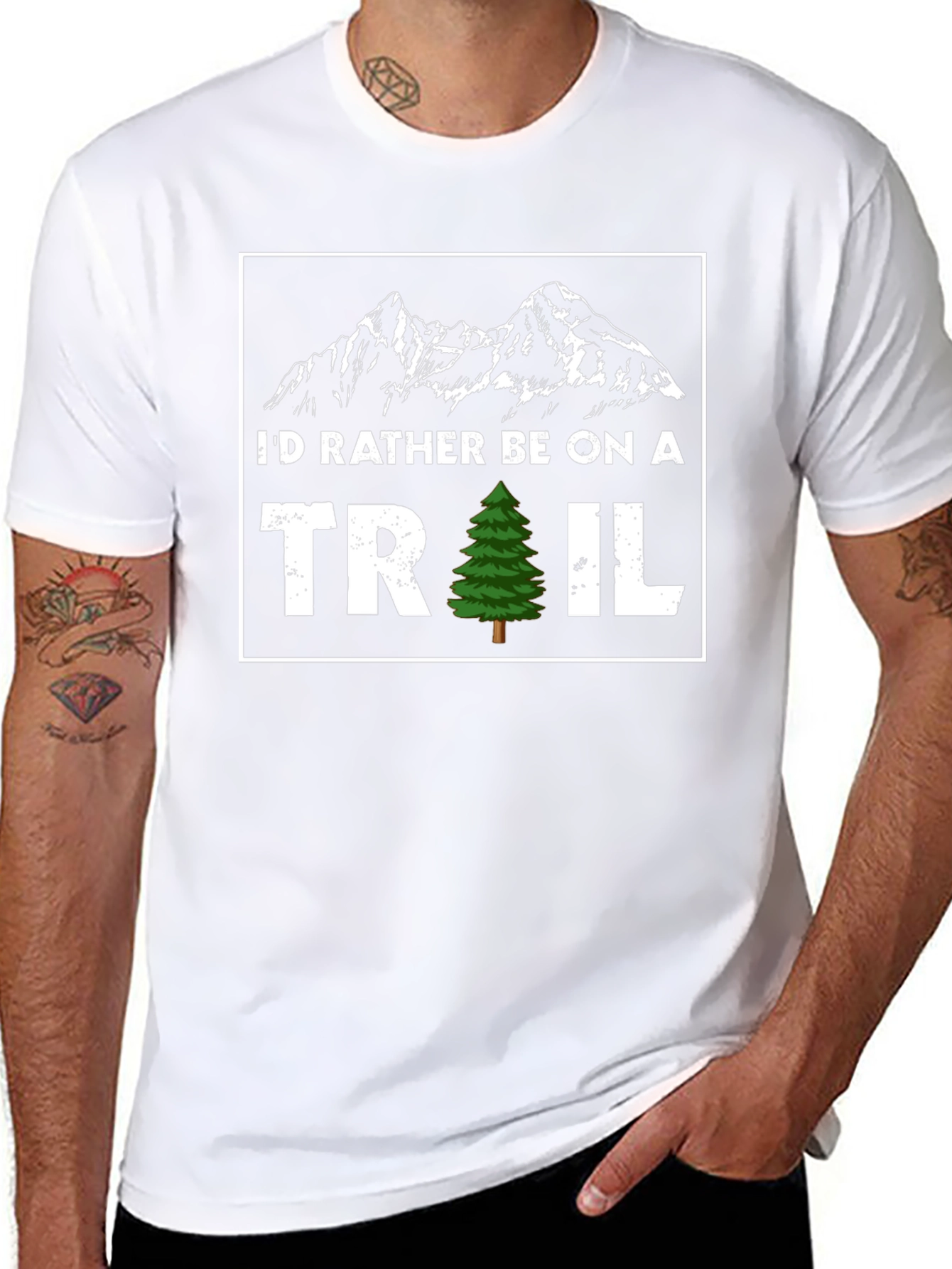 Id Rather Be On A Trail T-Shirt