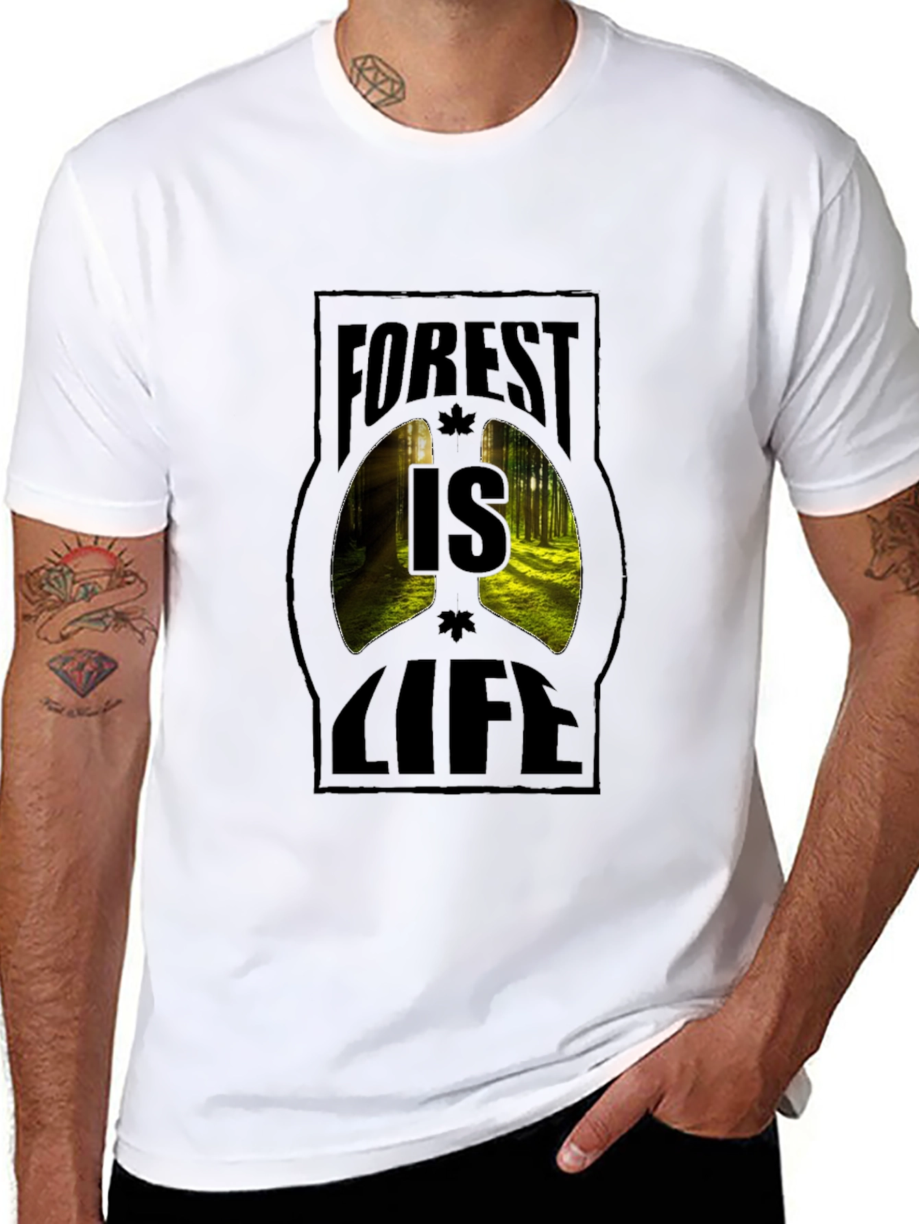 Forest is Life Nature T-Shirt