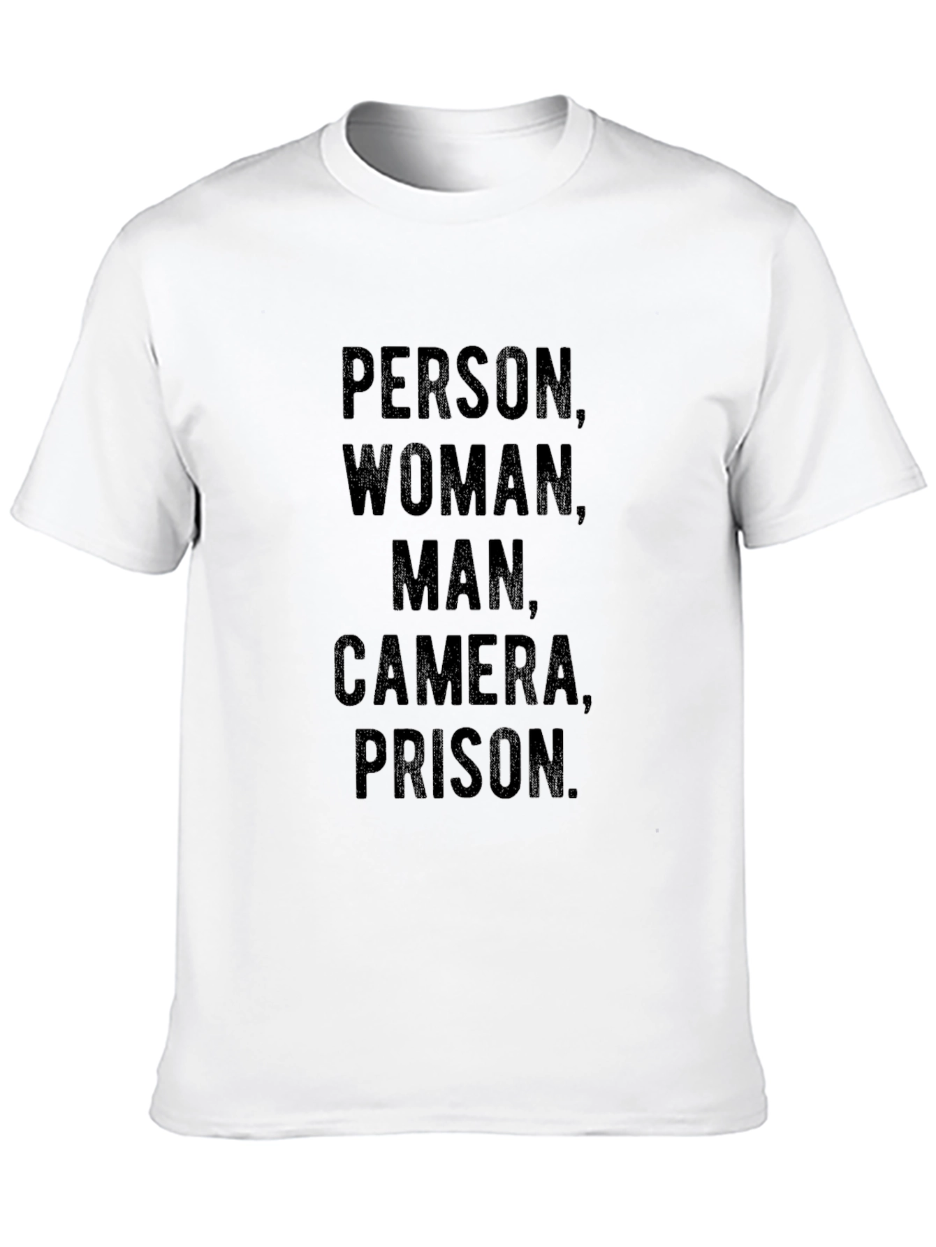 Person Woman Man Camera Prison T-Shirt