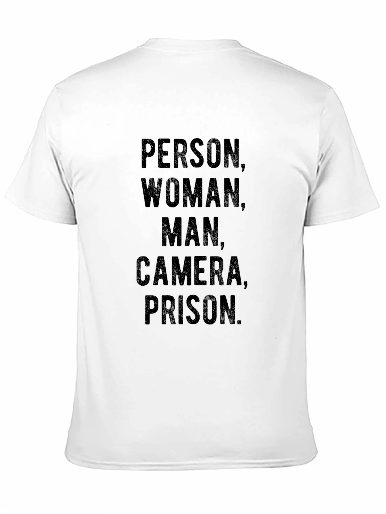 Person Woman Man Camera Prison T-Shirt