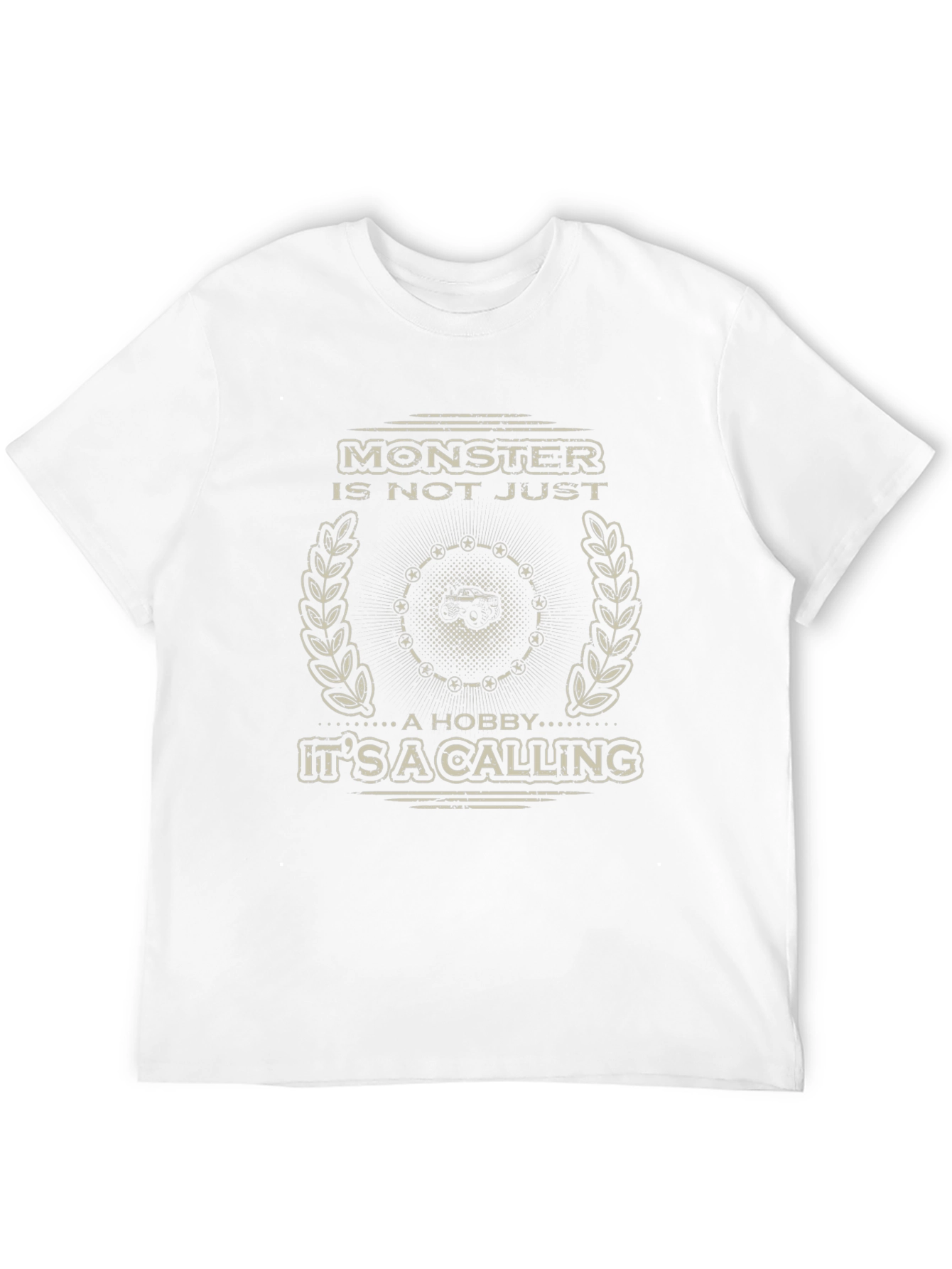 Monster Truck Calling Black T-Shirt