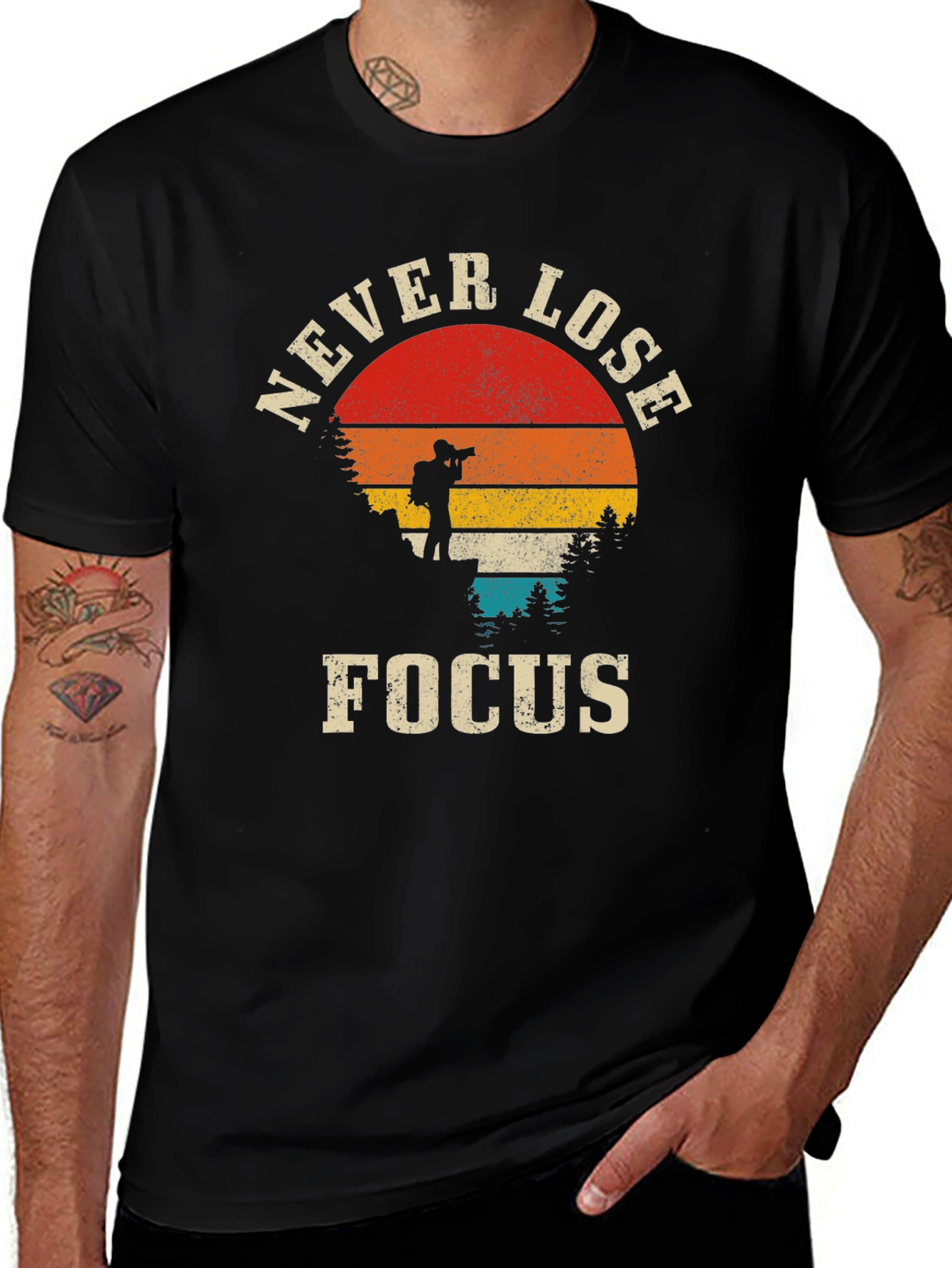 Never Lose Focus Photographer T-Shirt