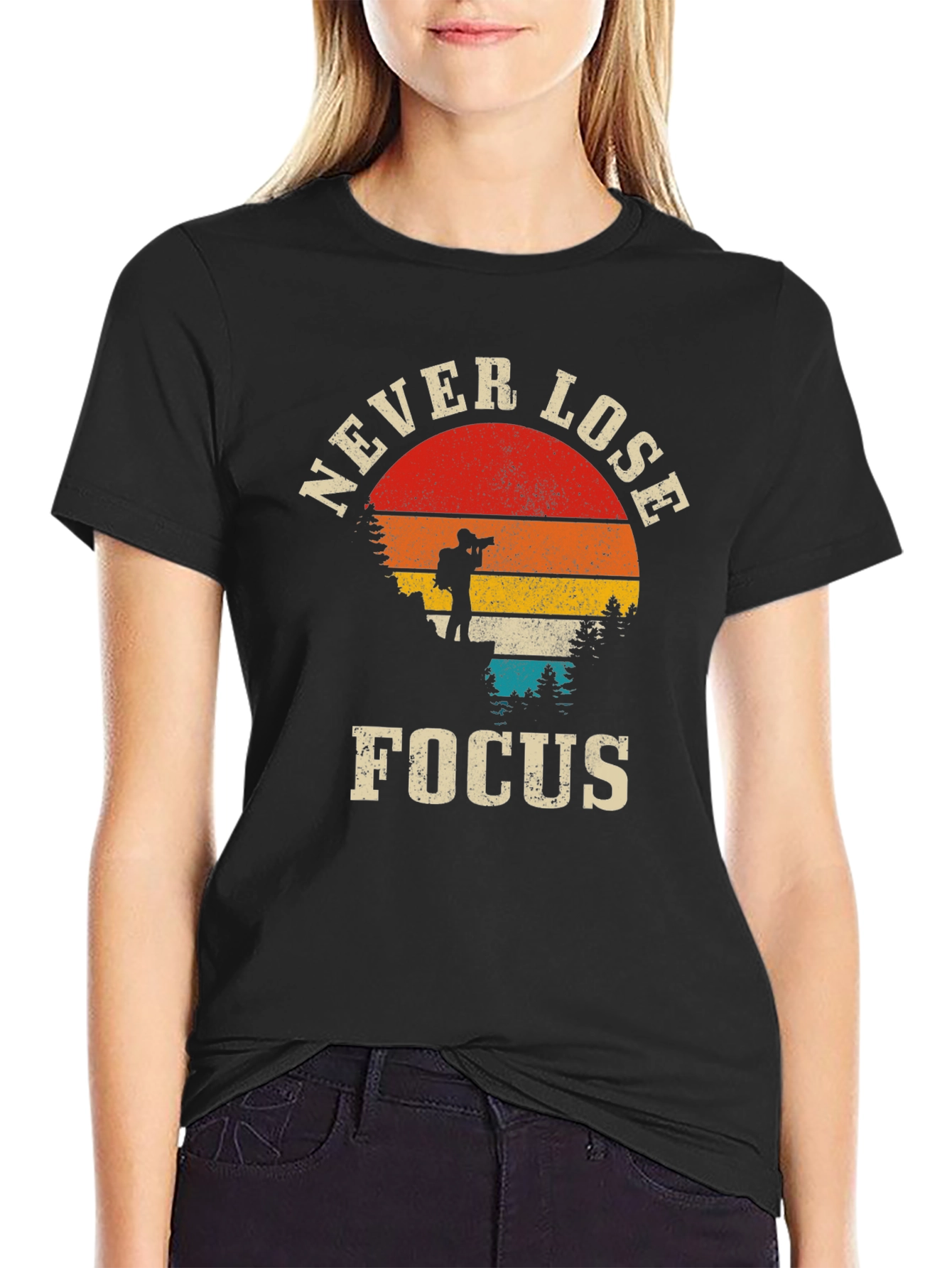 Never Lose Focus Photographer T-Shirt