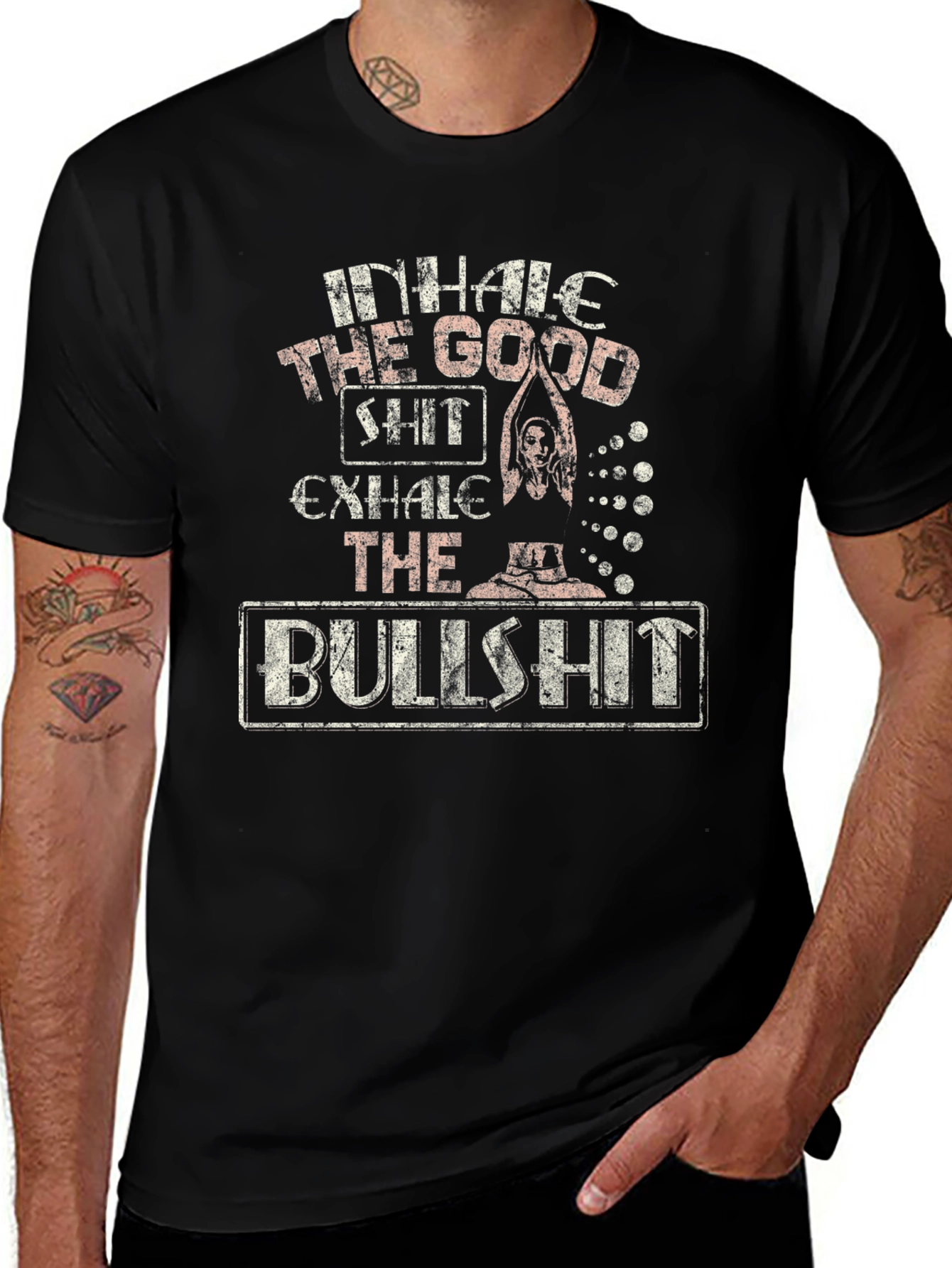 Inhale the Good T-Shirt - Yoga & Meditation Tee