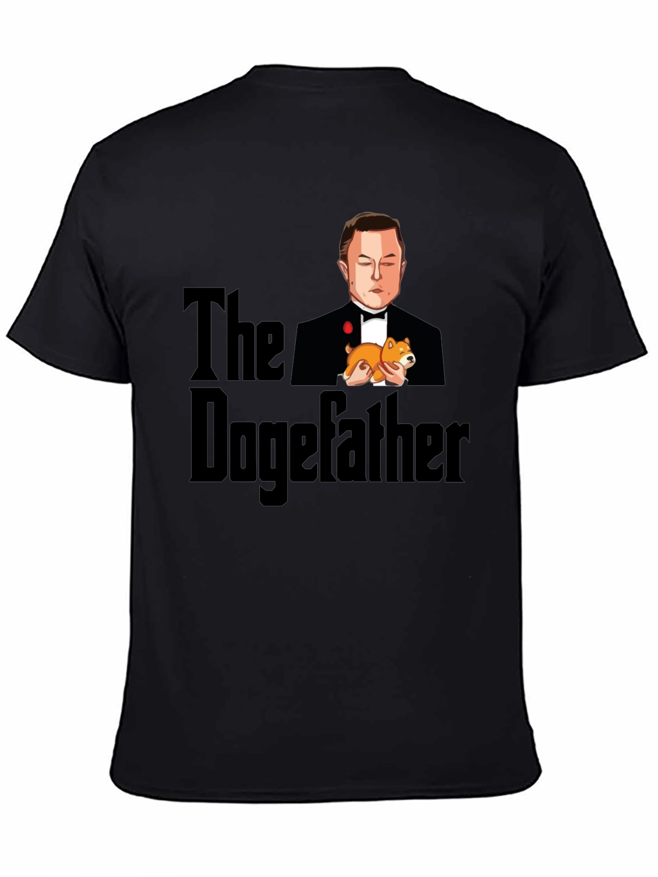 The Dogefather T-Shirt - Elon Musk Parody Tee