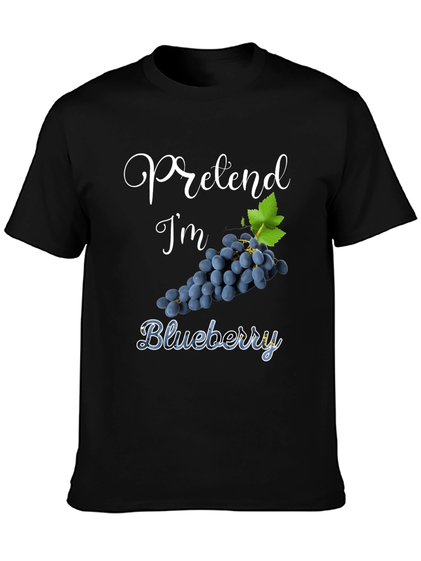 Pretend Im Blueberry Graphic T-Shirt
