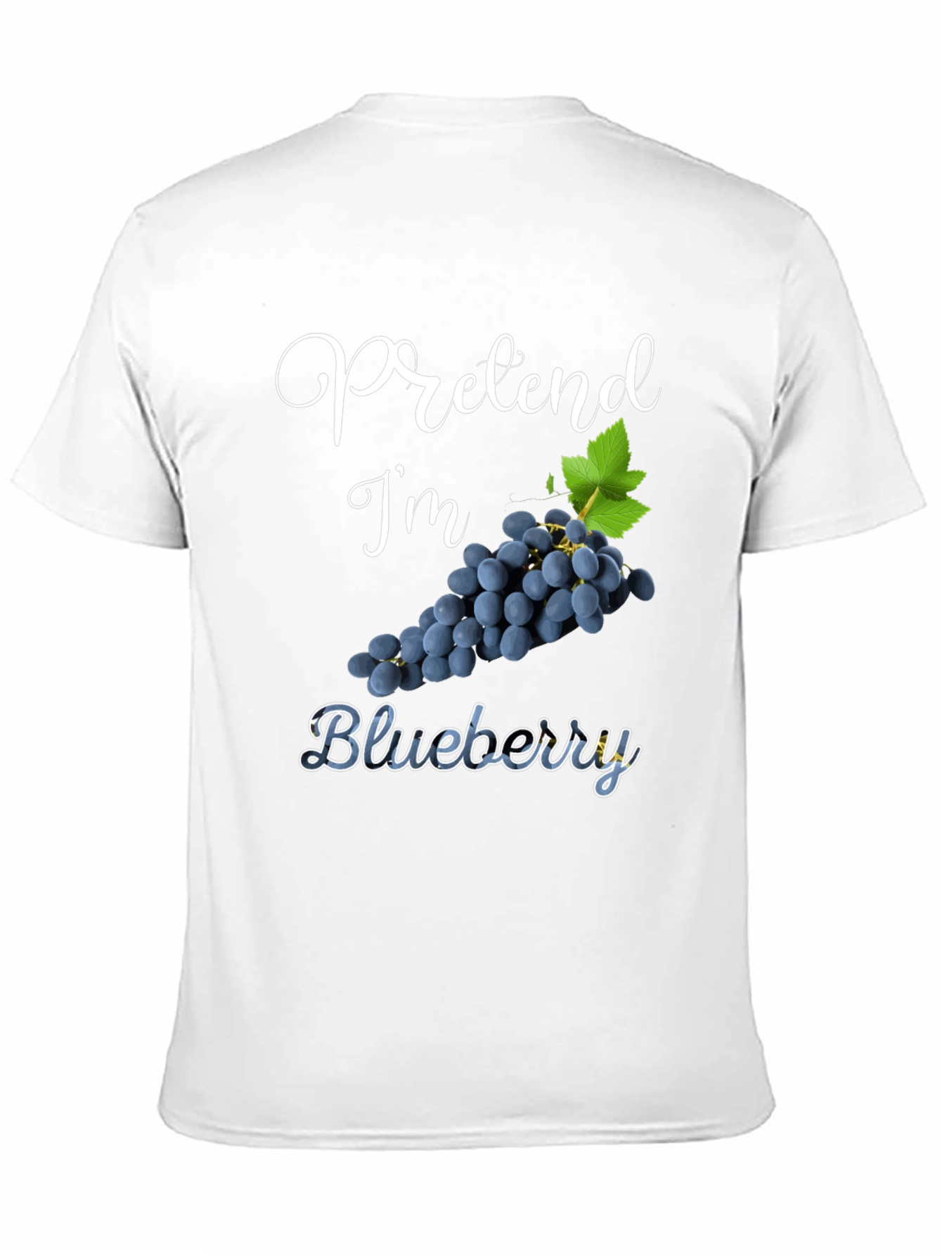 Pretend Im Blueberry Graphic T-Shirt