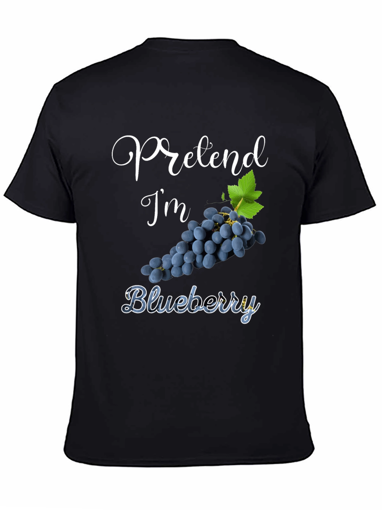 Pretend Im Blueberry Graphic T-Shirt