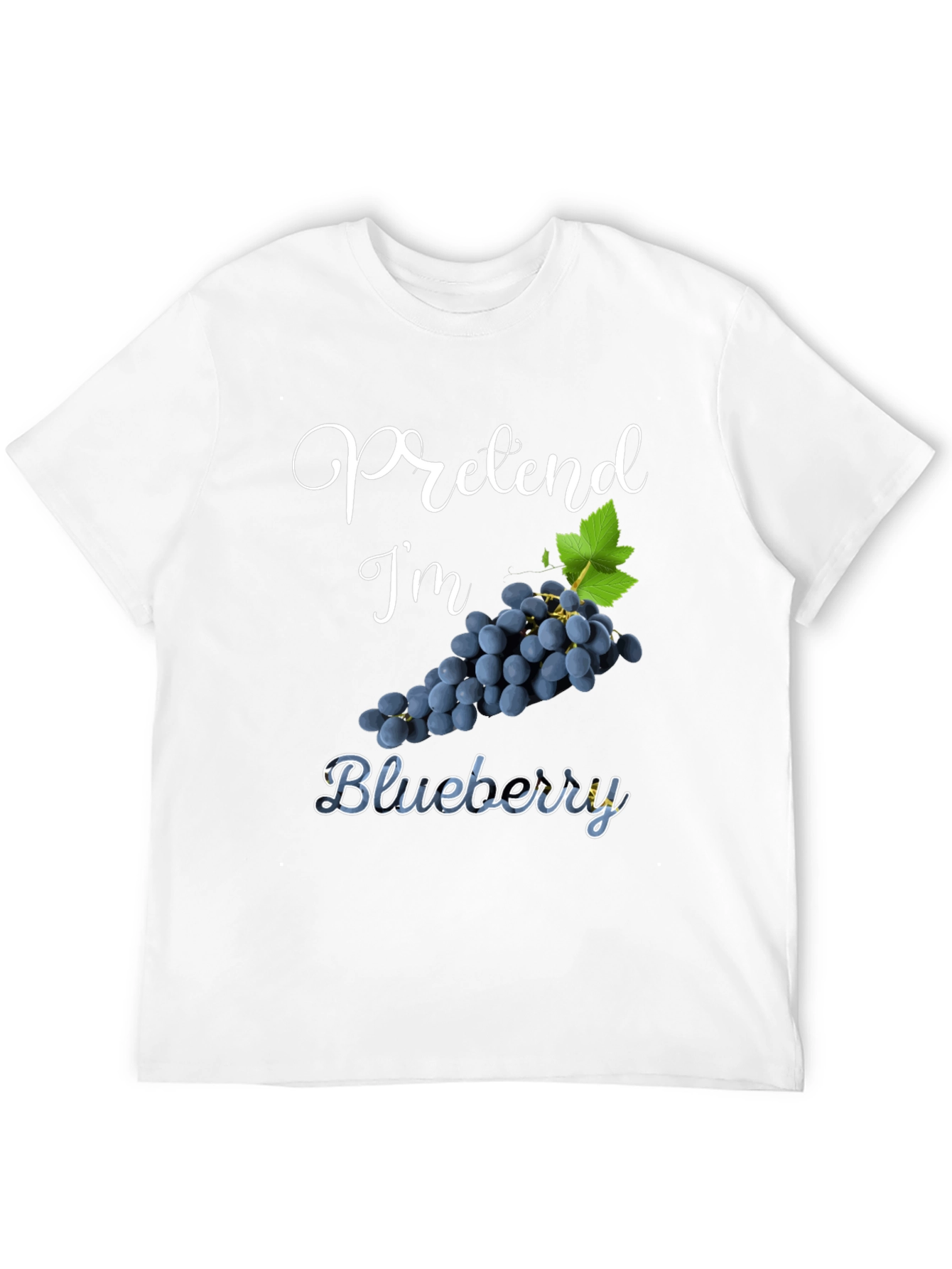 Pretend Im Blueberry Graphic T-Shirt