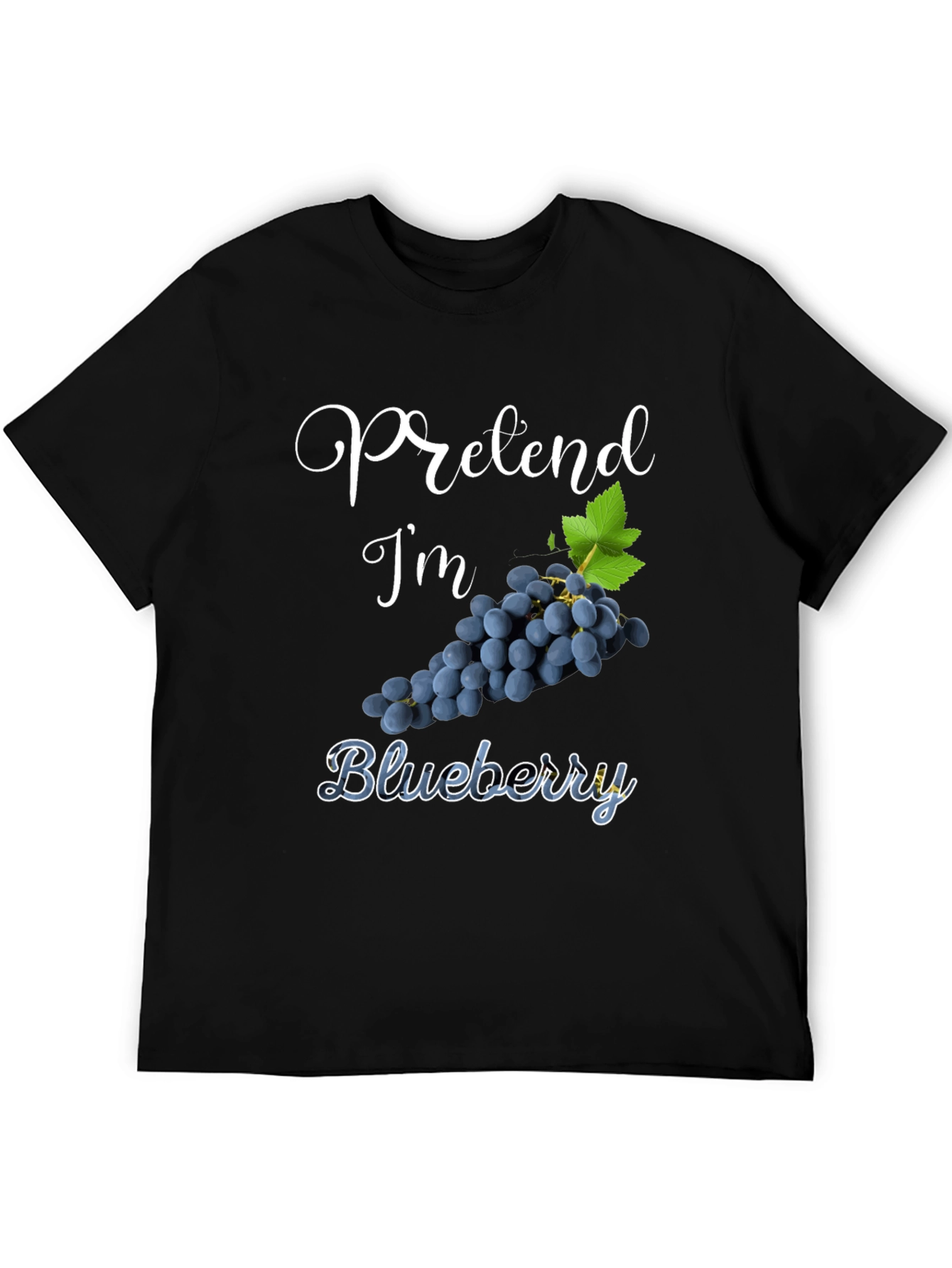 Pretend Im Blueberry Graphic T-Shirt