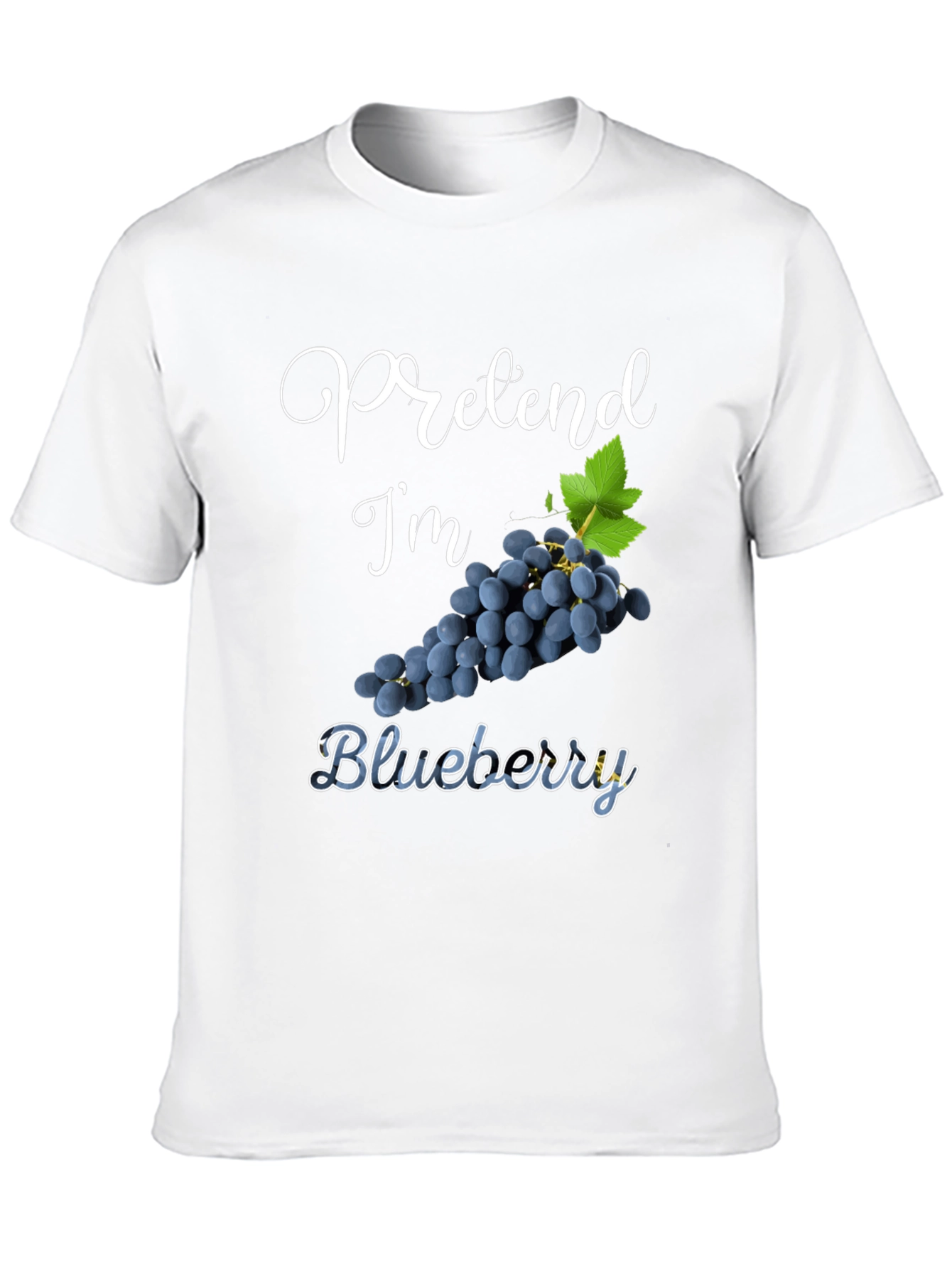 Pretend Im Blueberry Graphic T-Shirt