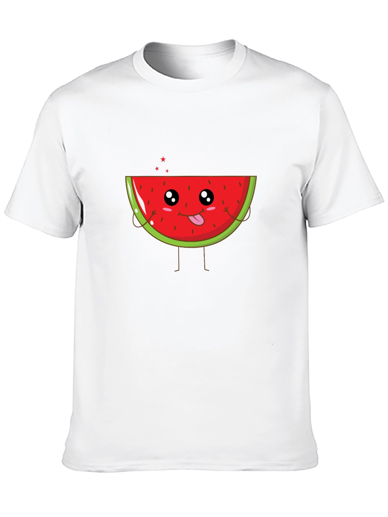 Cute Watermelon Graphic Tee - Summer Fun T-Shirt