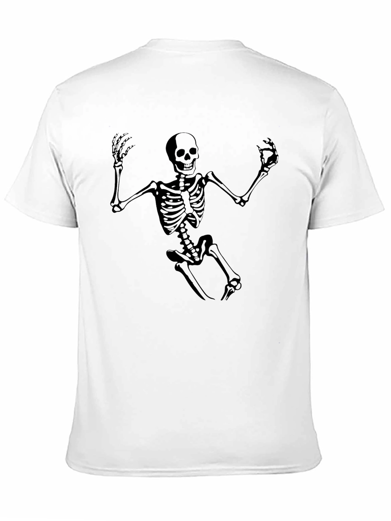 Skeleton Graphic Tee - Mens Black T-Shirt