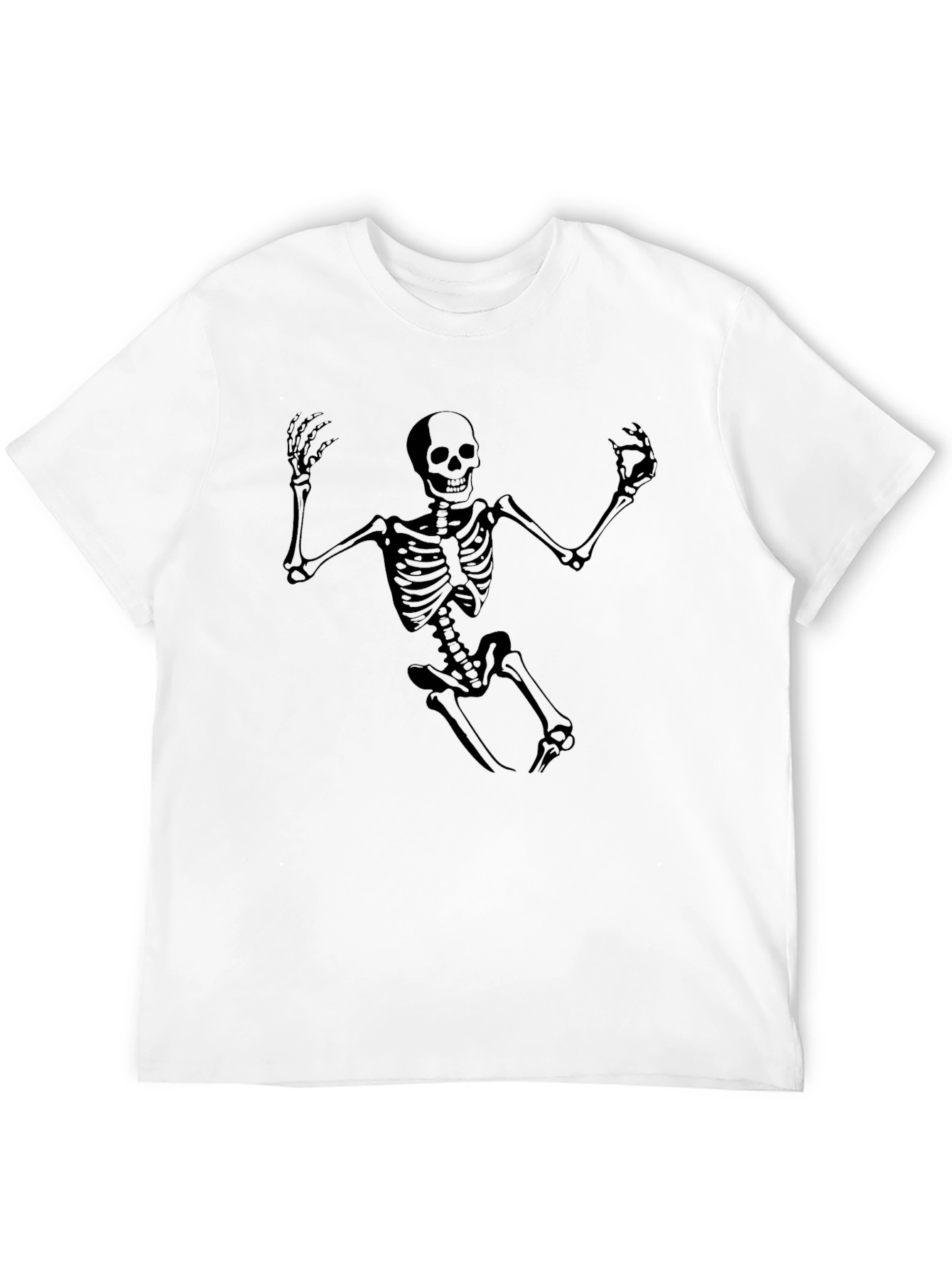 Skeleton Graphic Tee - Mens Black T-Shirt