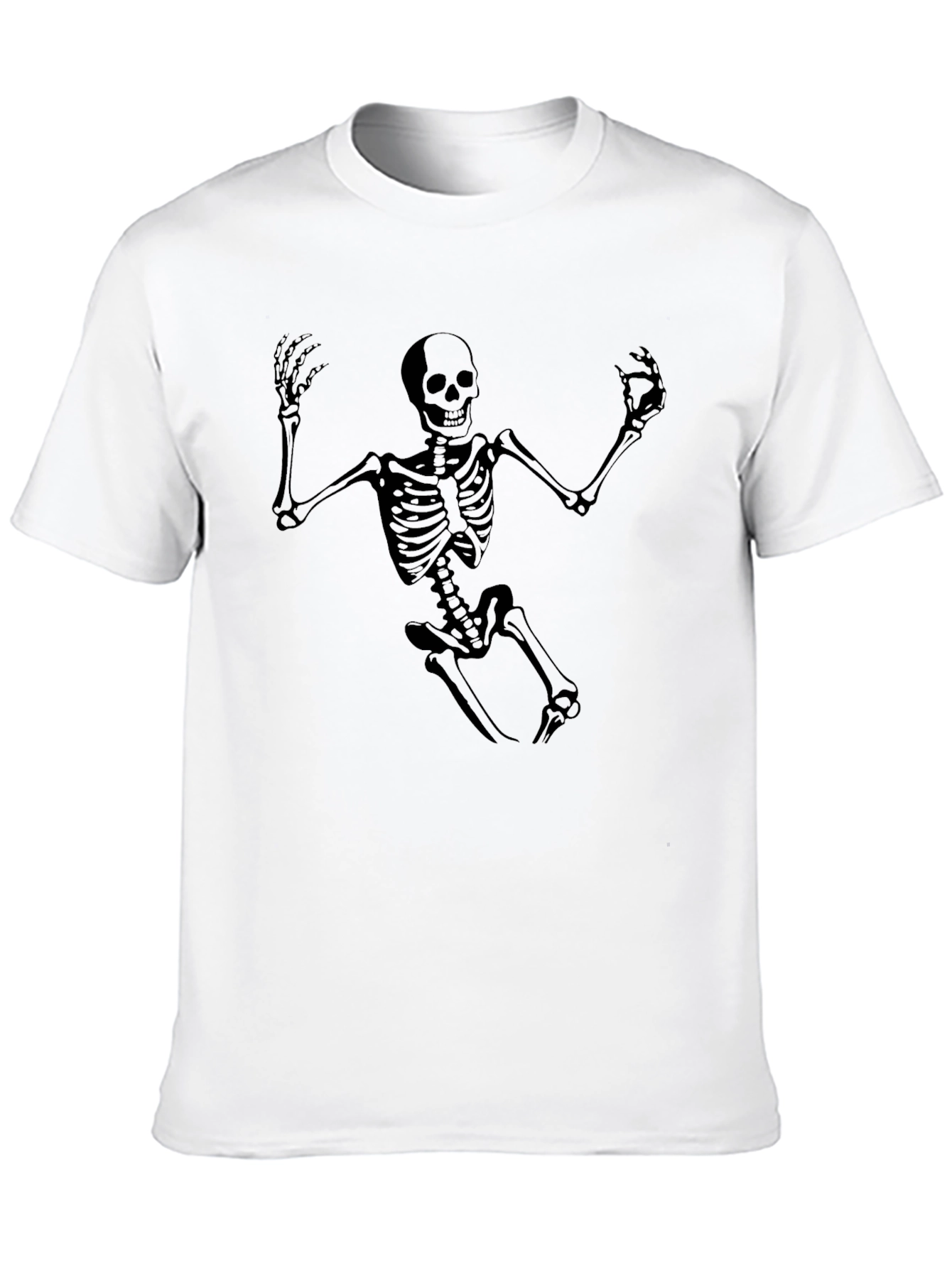 Skeleton Graphic Tee - Mens Black T-Shirt