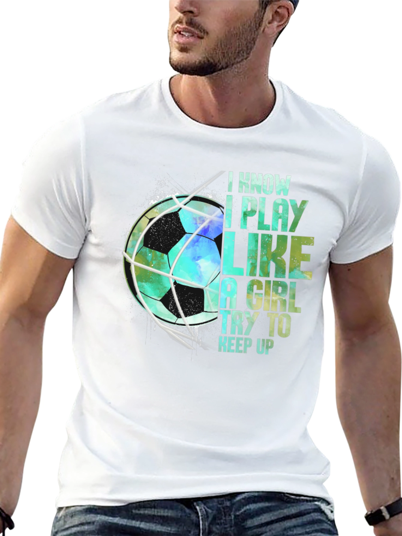 I Play Like a Girl Soccer T-Shirt