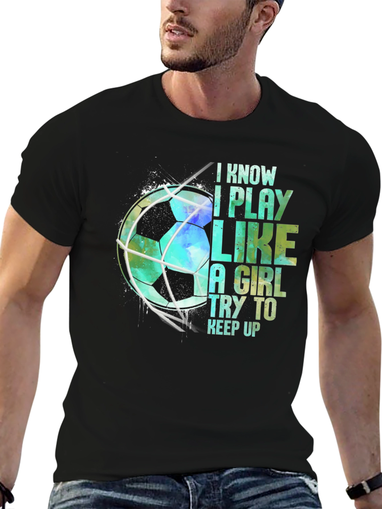 I Play Like a Girl Soccer T-Shirt