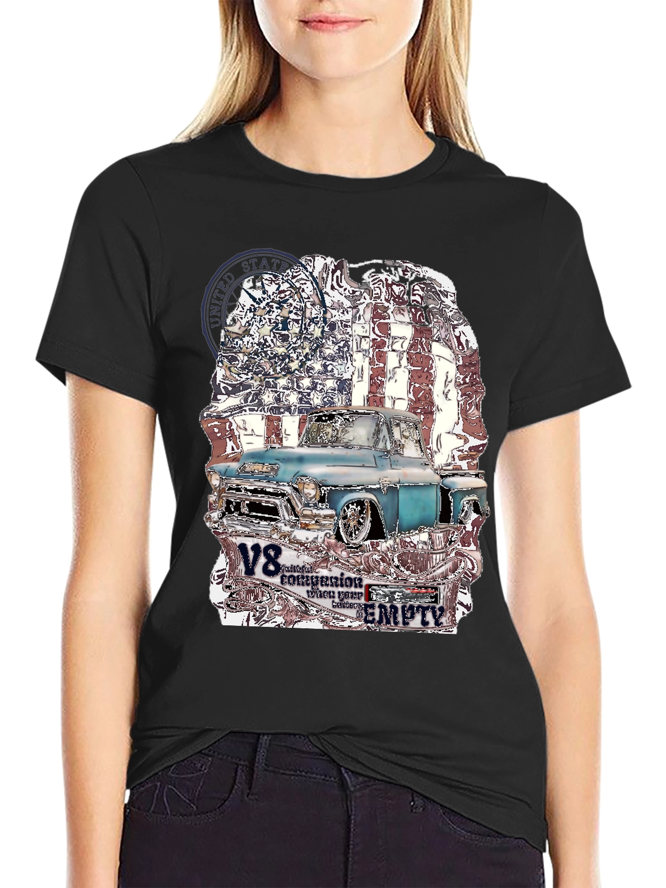 American Classic Truck V8 T-Shirt