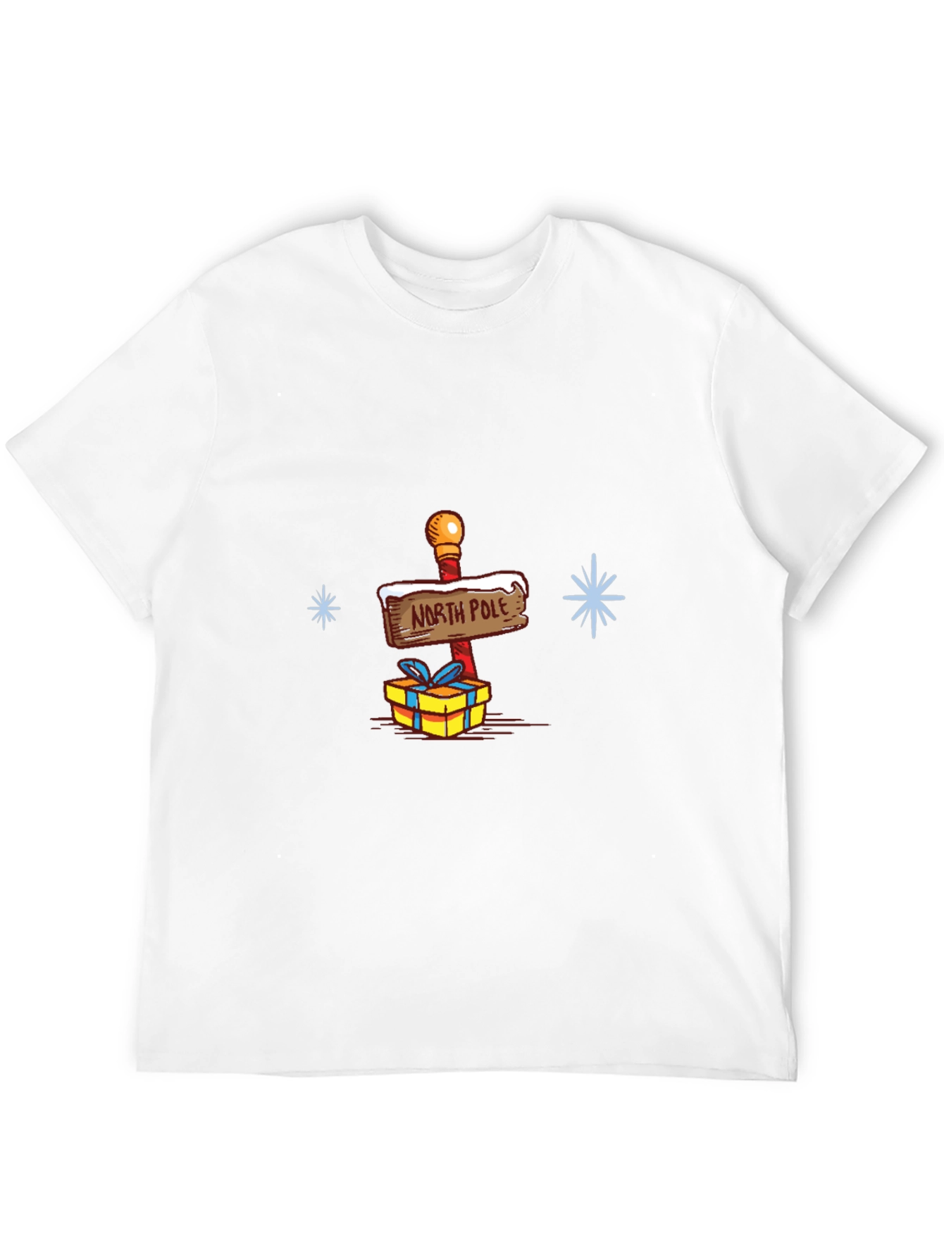North Pole Gift T-Shirt - Holiday Cheer