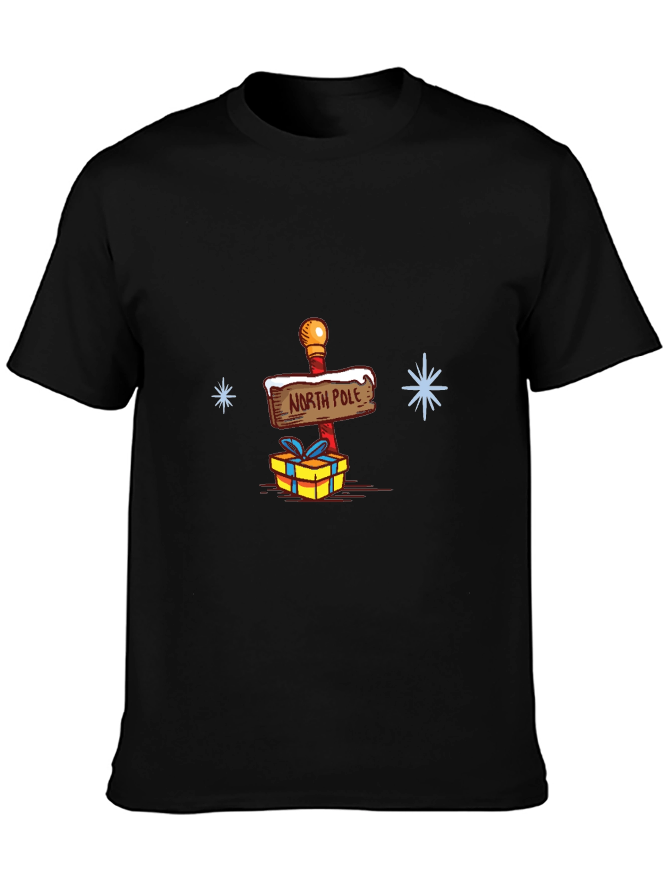 North Pole Gift T-Shirt - Holiday Cheer