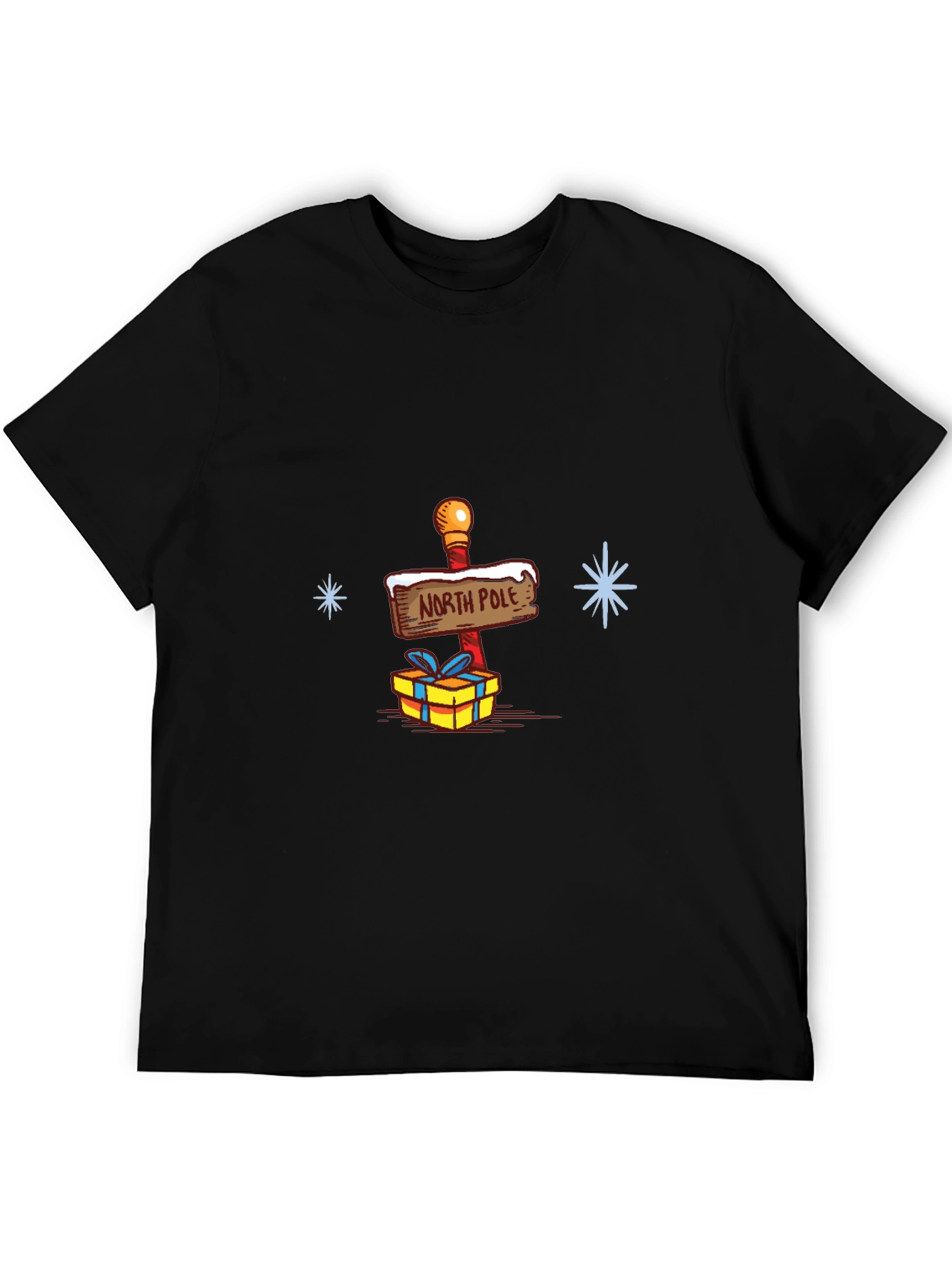 North Pole Gift T-Shirt - Holiday Cheer