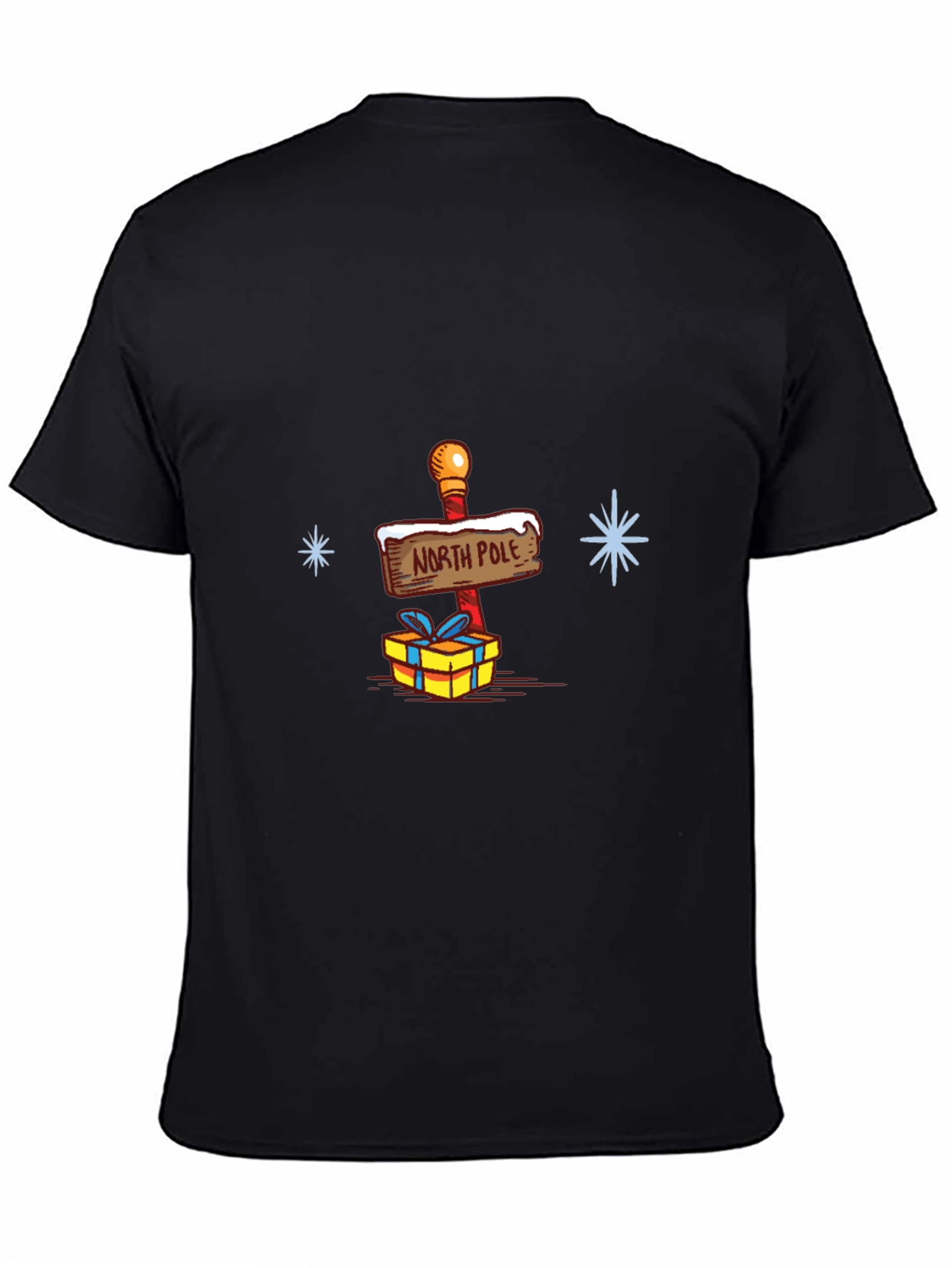 North Pole Gift T-Shirt - Holiday Cheer