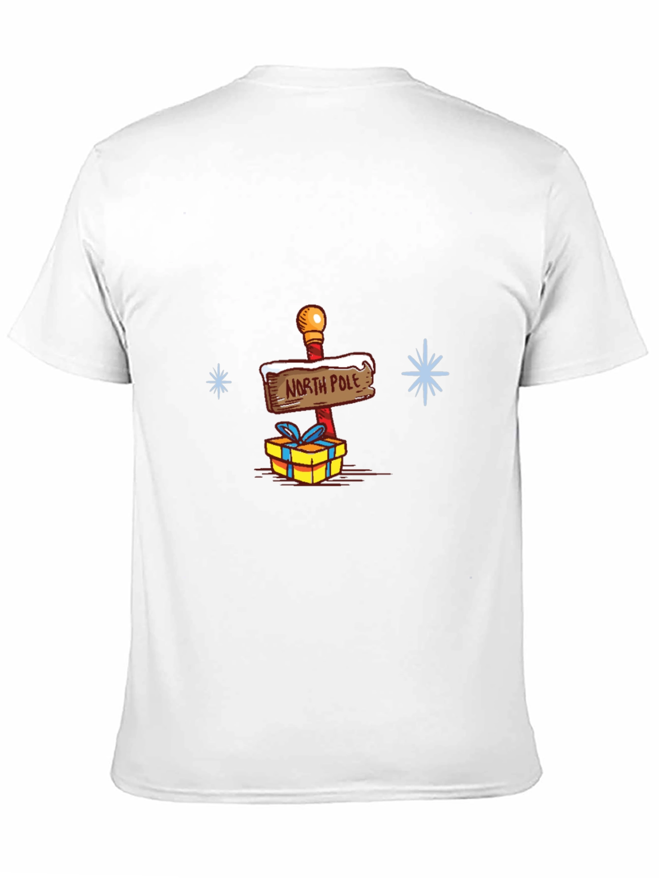 North Pole Gift T-Shirt - Holiday Cheer