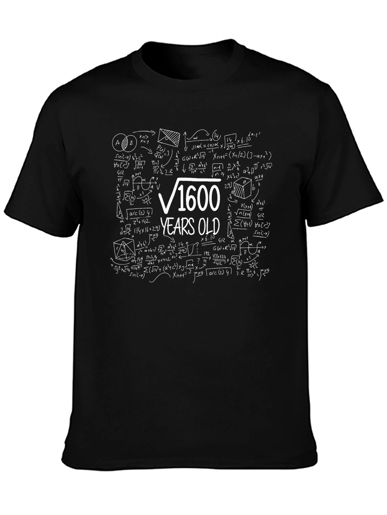 Math Humor T-Shirt - 40 Years Old!
