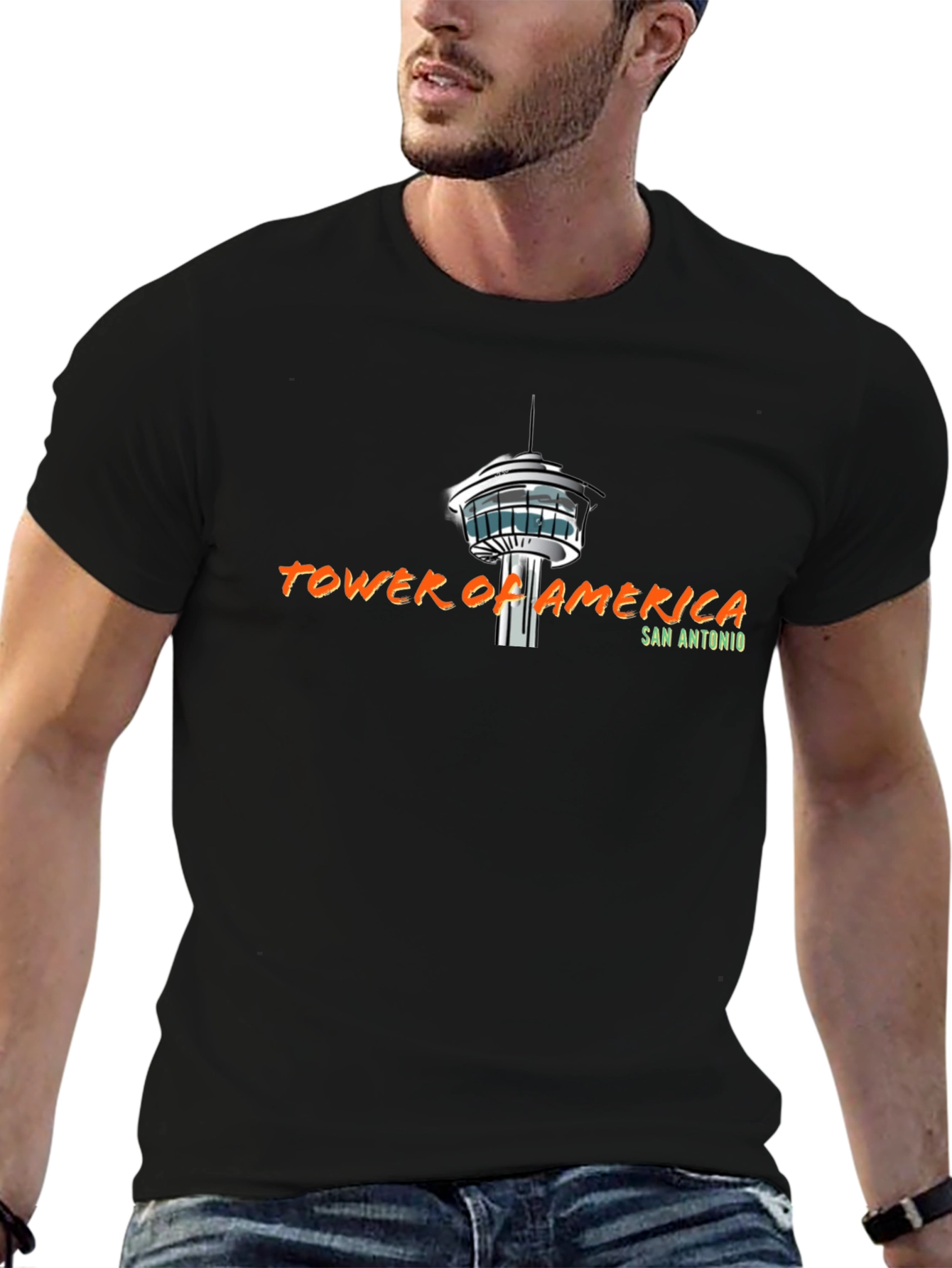 Tower of the Americas San Antonio Graphic Tee