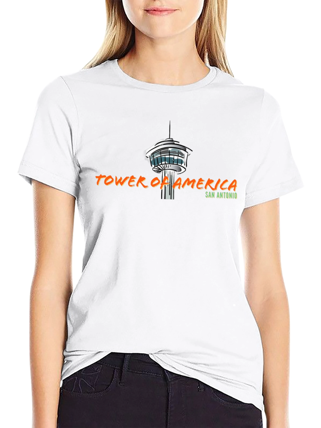 Tower of the Americas San Antonio Graphic Tee