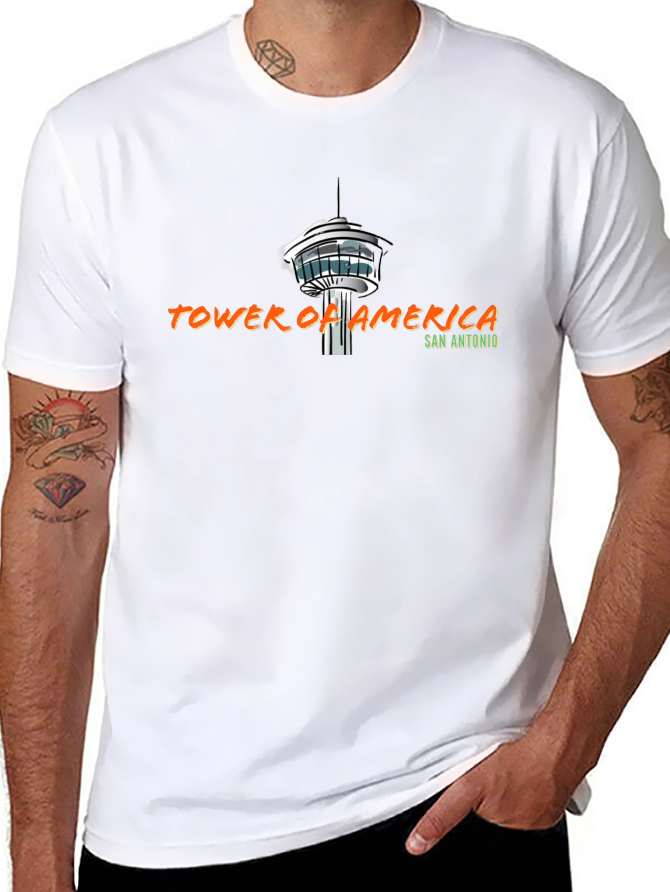 Tower of the Americas San Antonio Graphic Tee