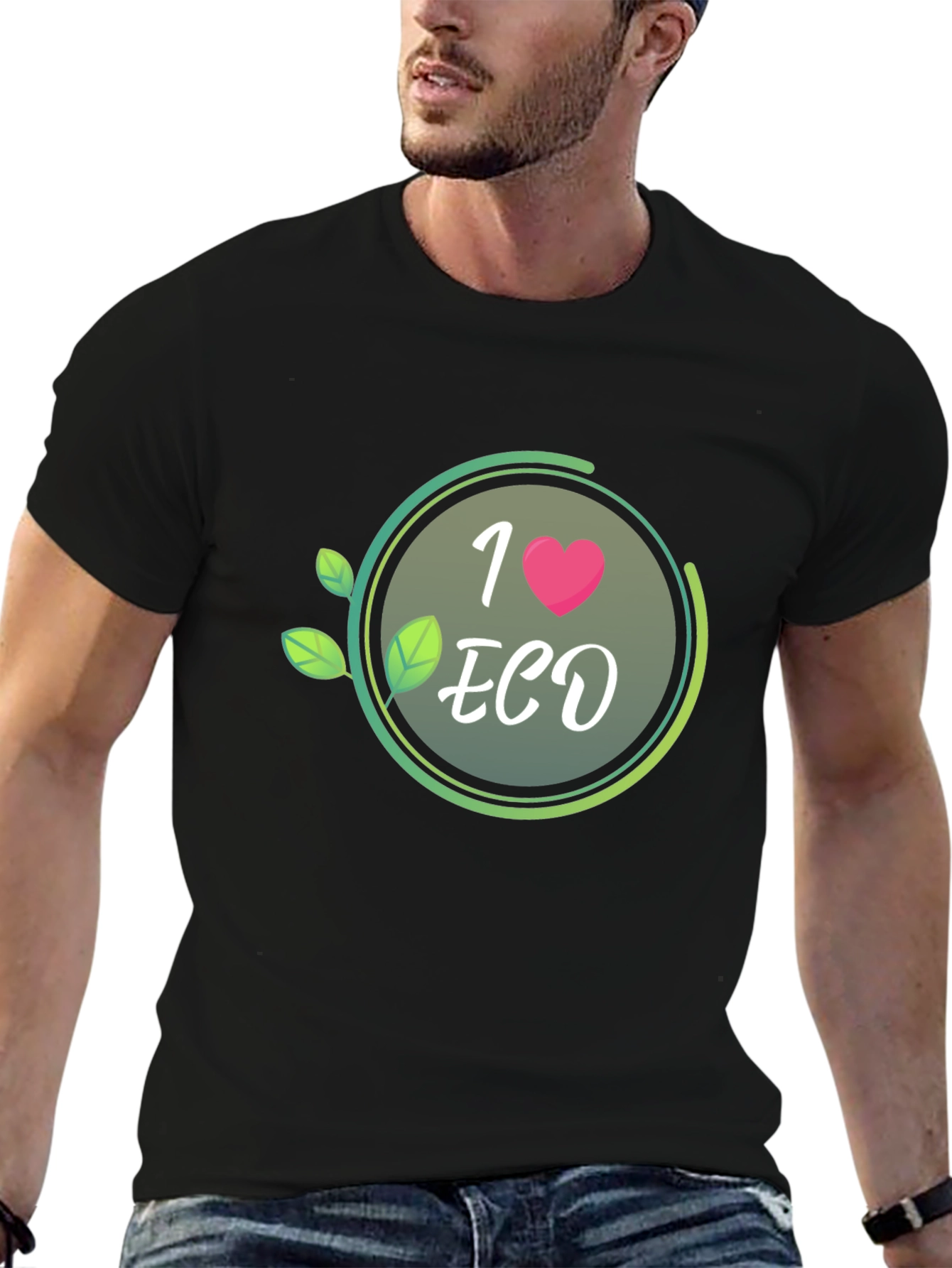 I Love Eco Graphic T-Shirt