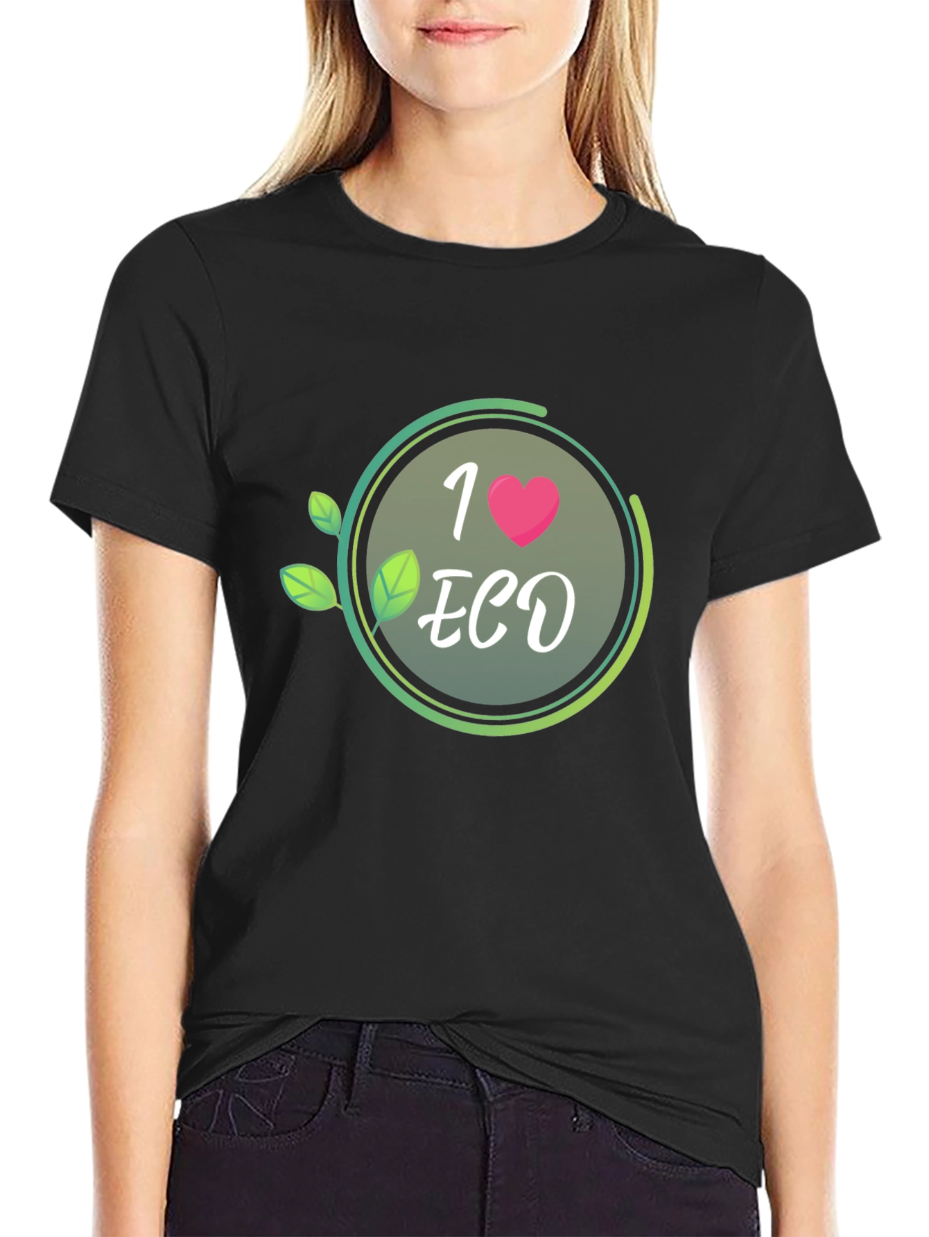 I Love Eco Graphic T-Shirt
