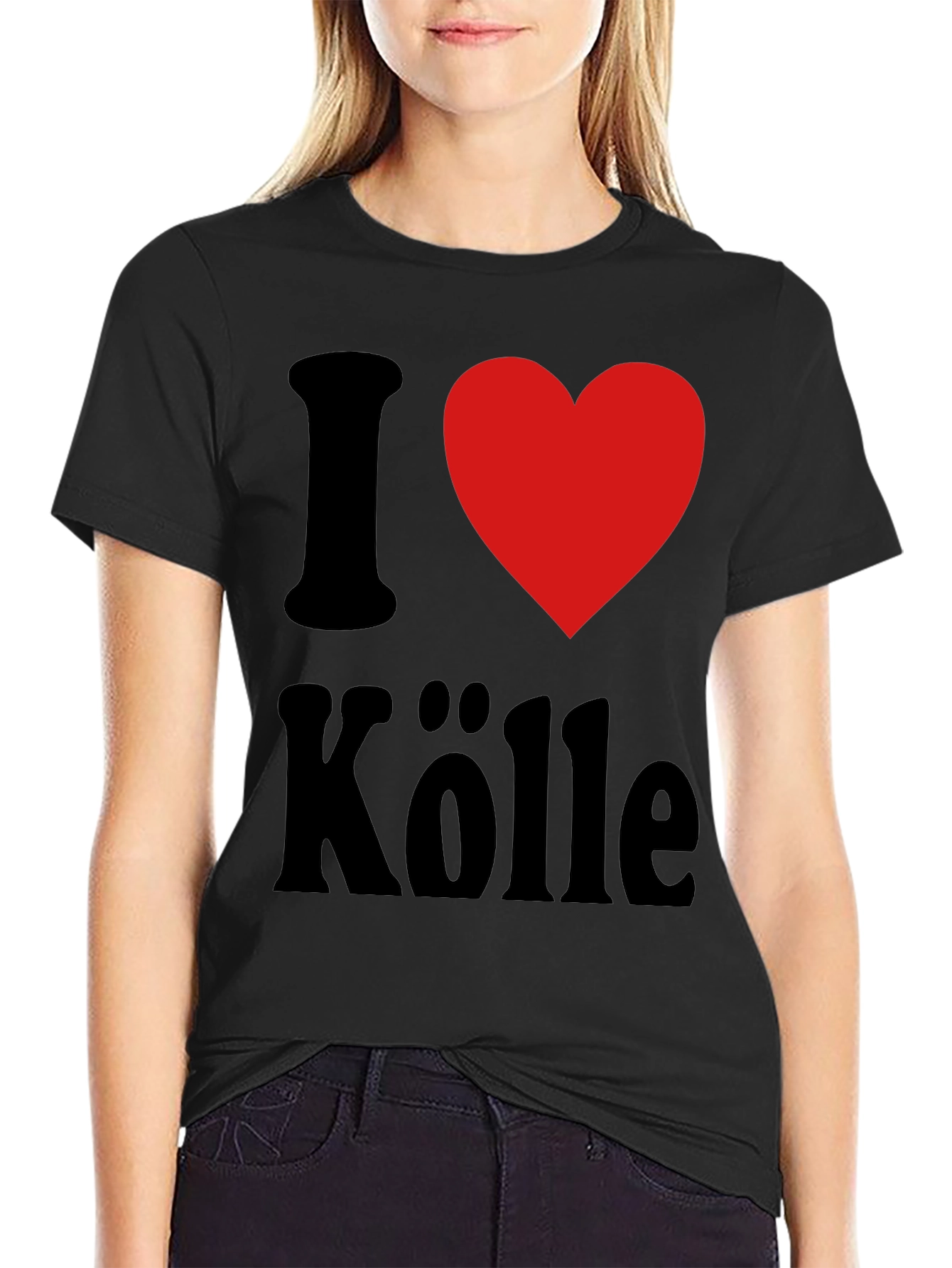 I Heart Kölle Black T-Shirt