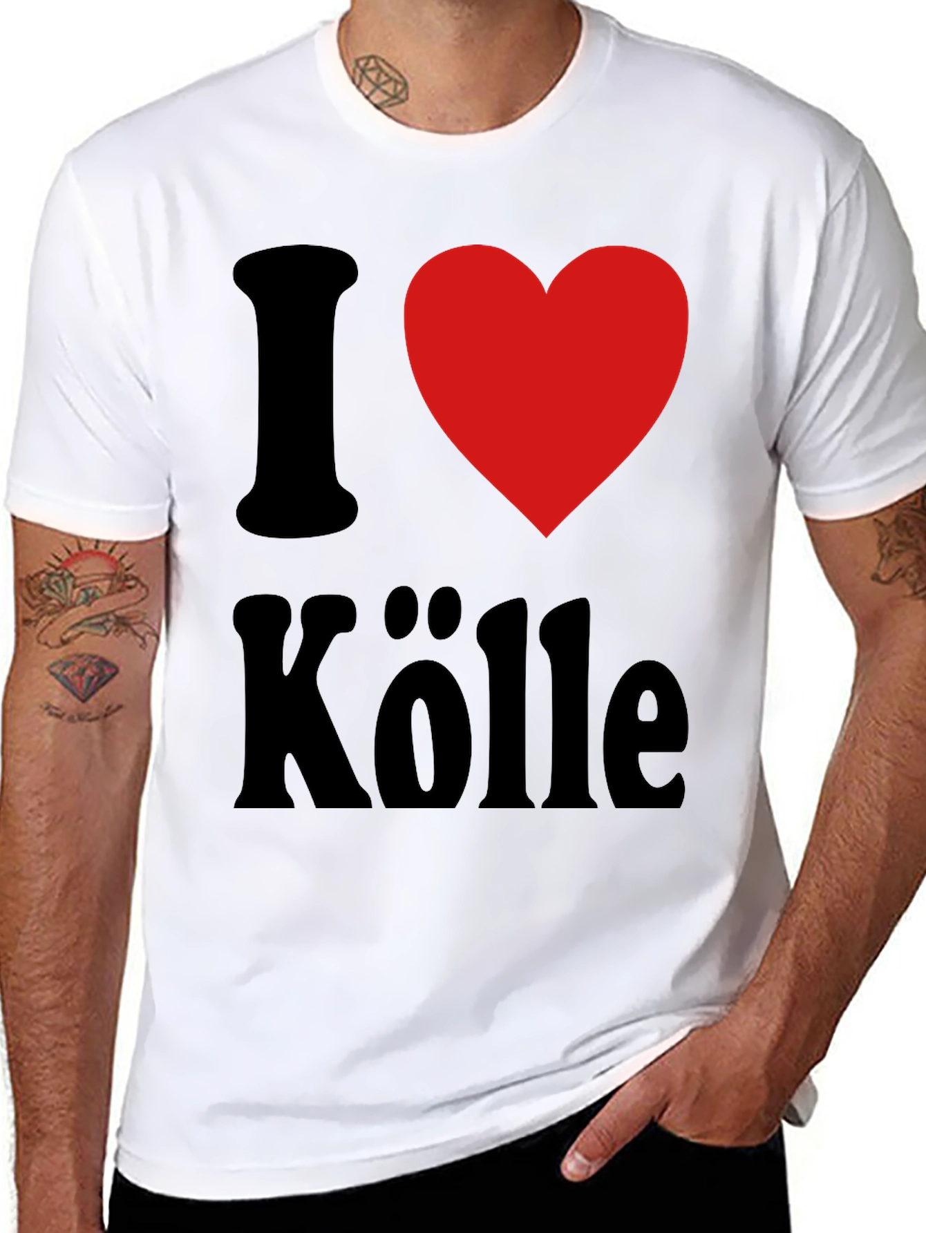 I Heart Kölle Black T-Shirt