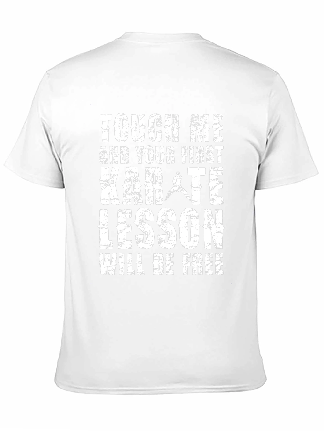 Karate Lesson Free T-Shirt Funny Martial Arts Tee