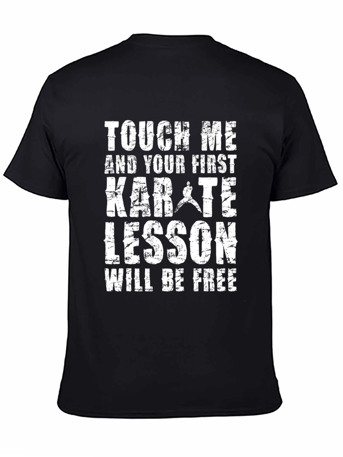 Karate Lesson Free T-Shirt Funny Martial Arts Tee