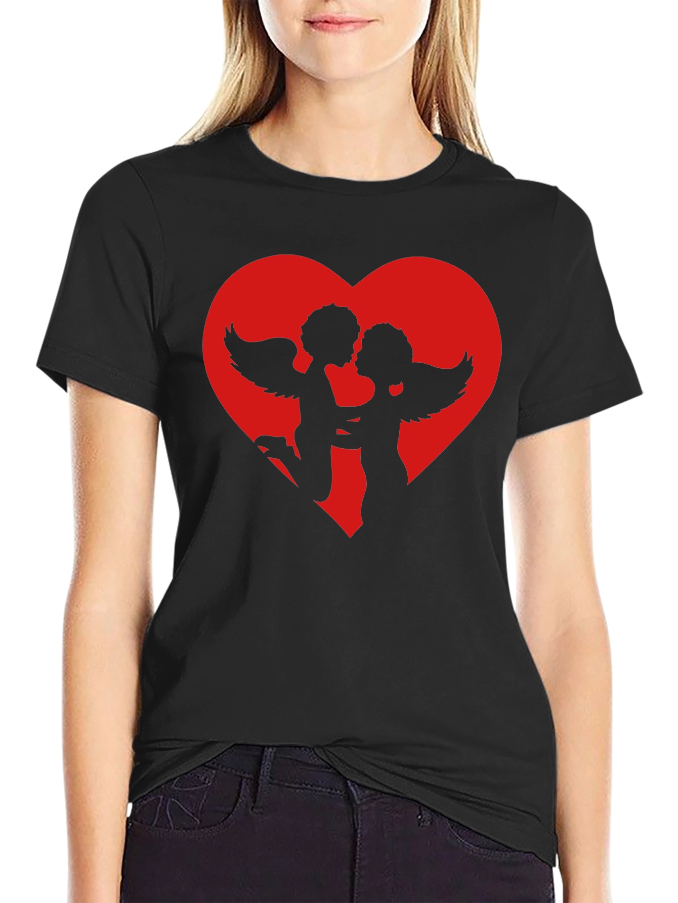 Cherub Valentines Day T-Shirt: Love & Angels
