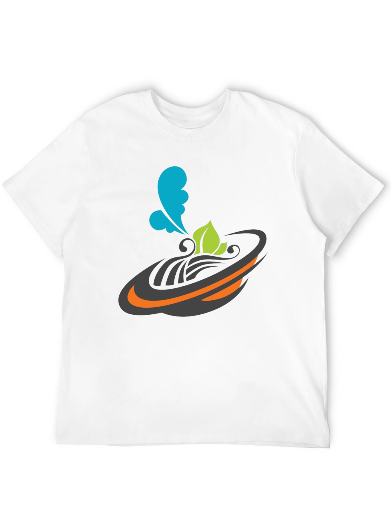 Modern Graphic Tee - Abstract Design Casual Style