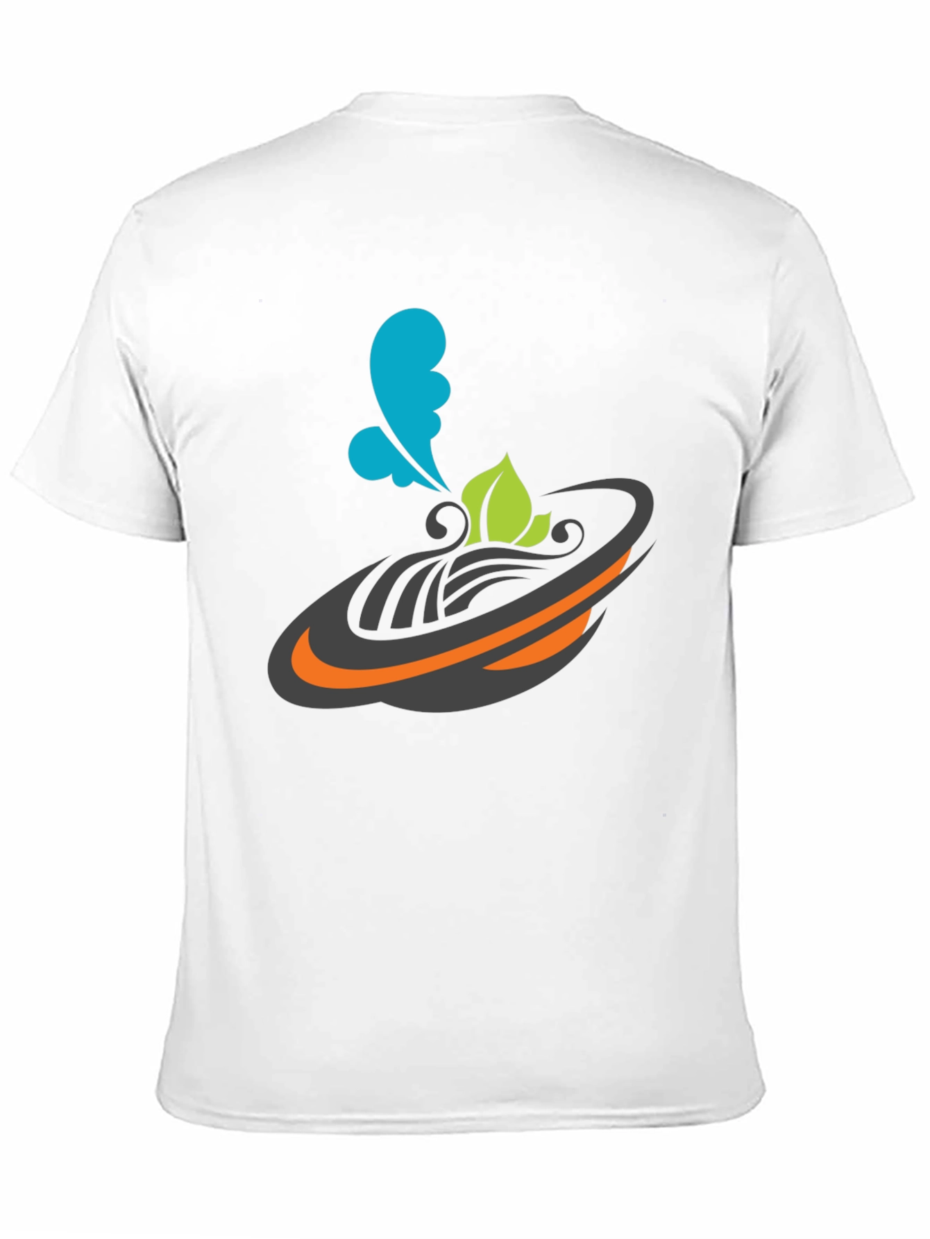 Modern Graphic Tee - Abstract Design Casual Style
